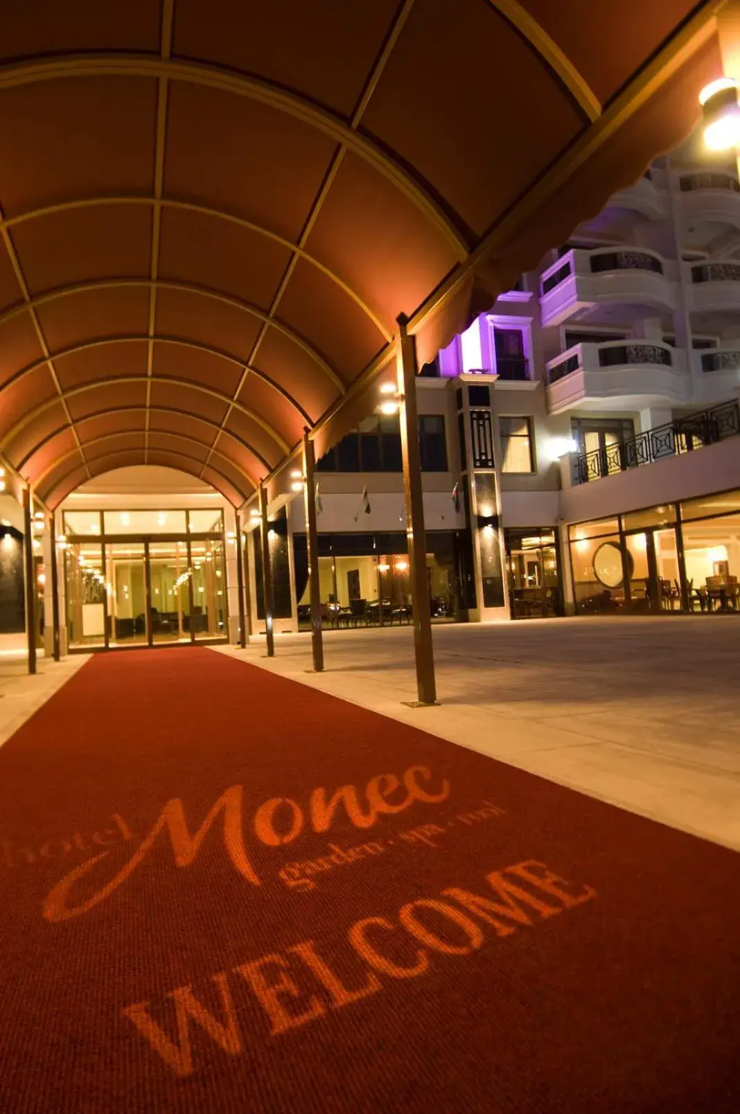 Facade/entrance in Hotel Monec Facade/entrance in Hotel Monec