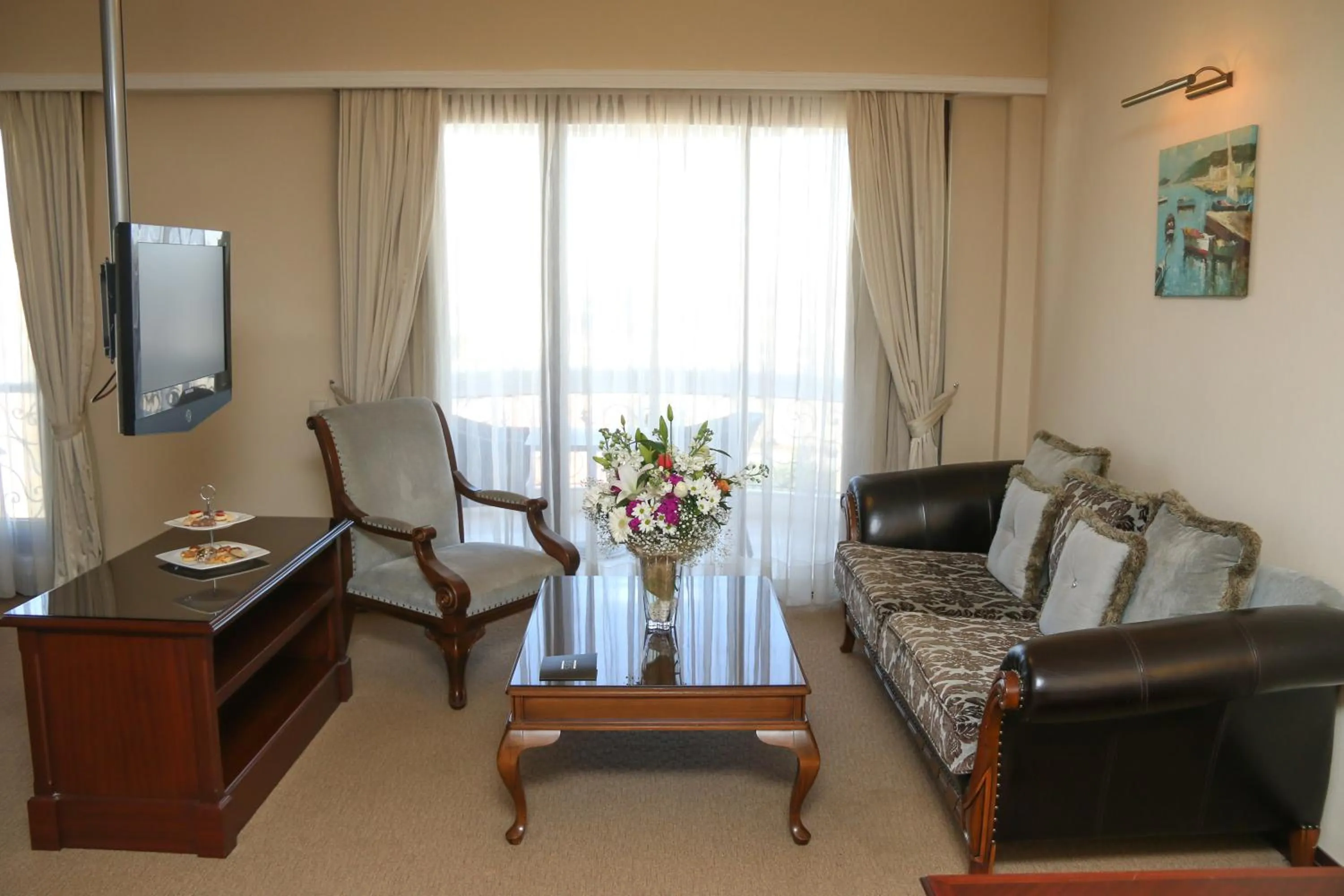 Living room in Hotel Monec