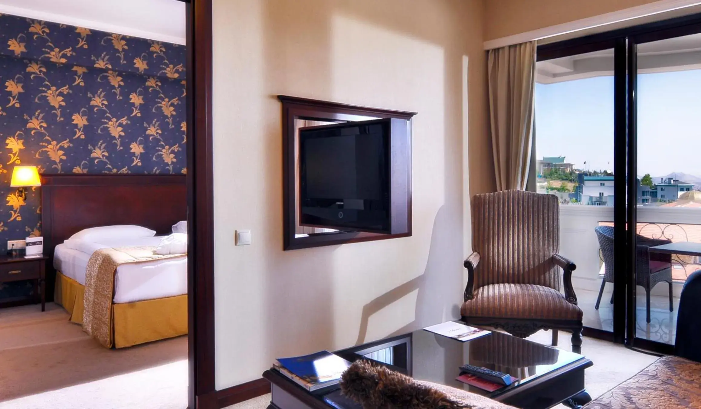 Living room, Bed in Hotel Monec Living room, Bed in Hotel Monec