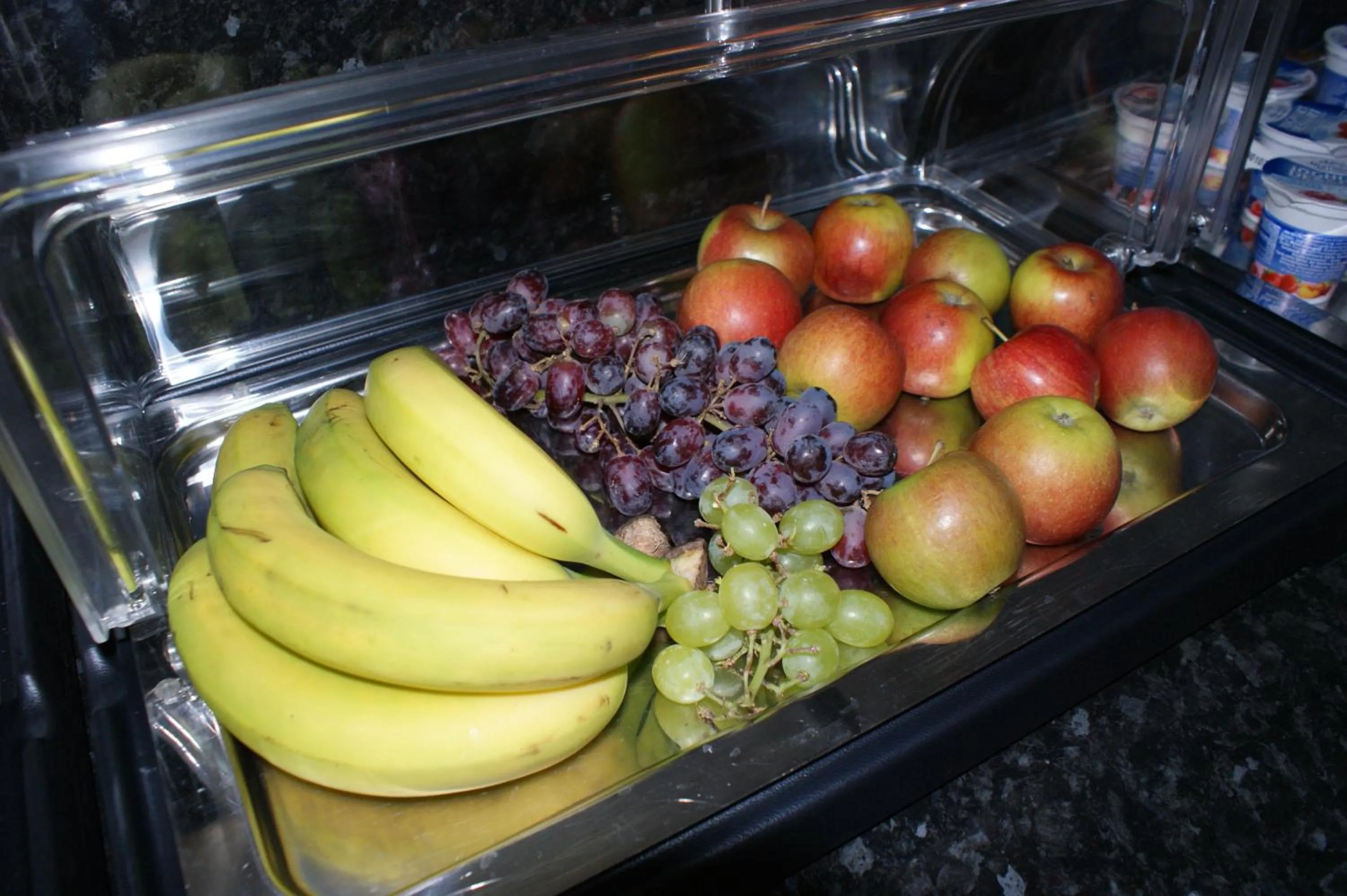 Food in Hotel am Rosenplatz,24 Stunden Check in, Küche, kostenfreie Parkplätze