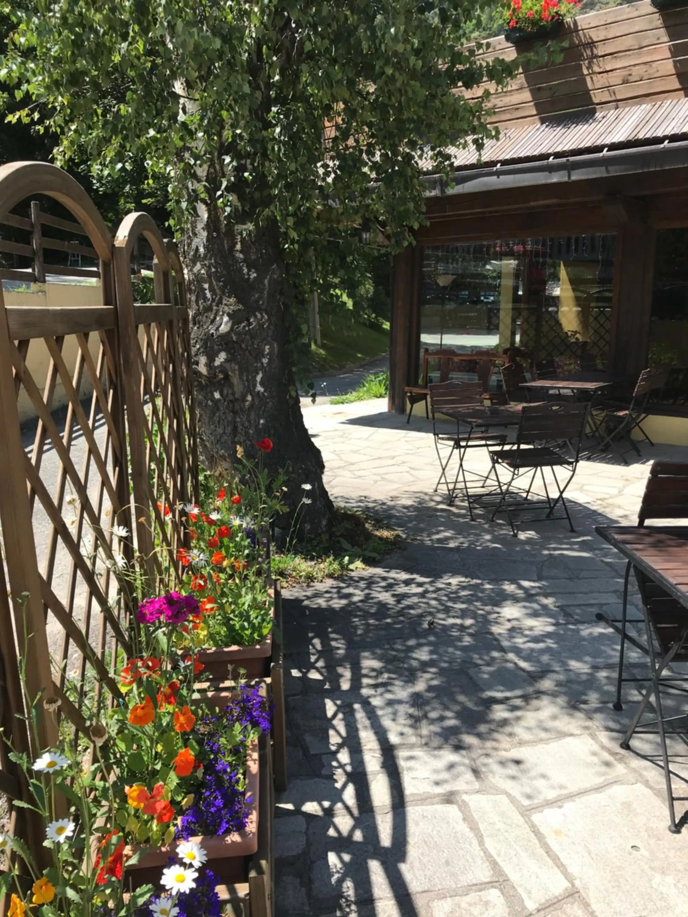 Garden view in Hotel Cà Fiore