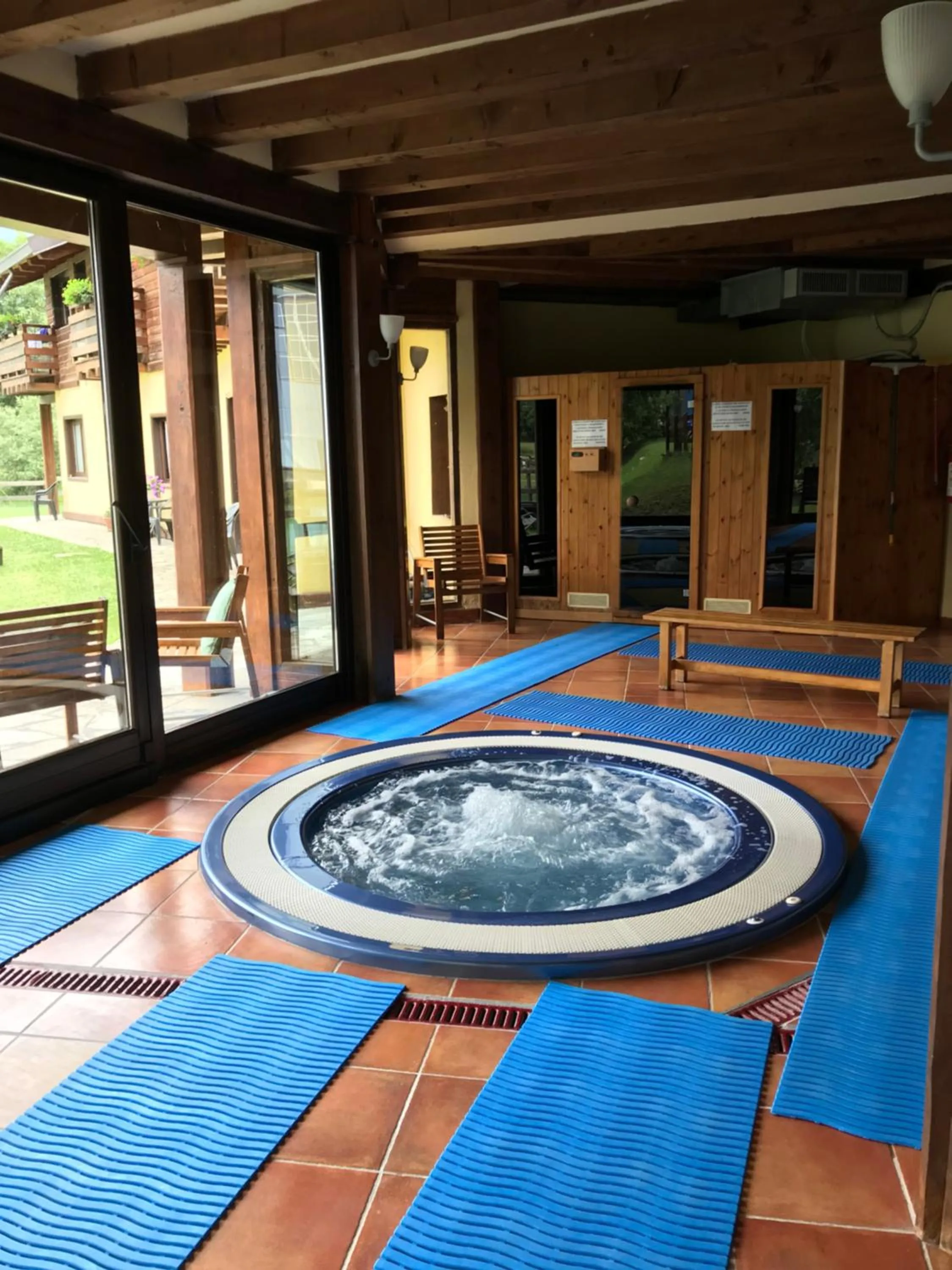 Sauna in Hotel Cà Fiore