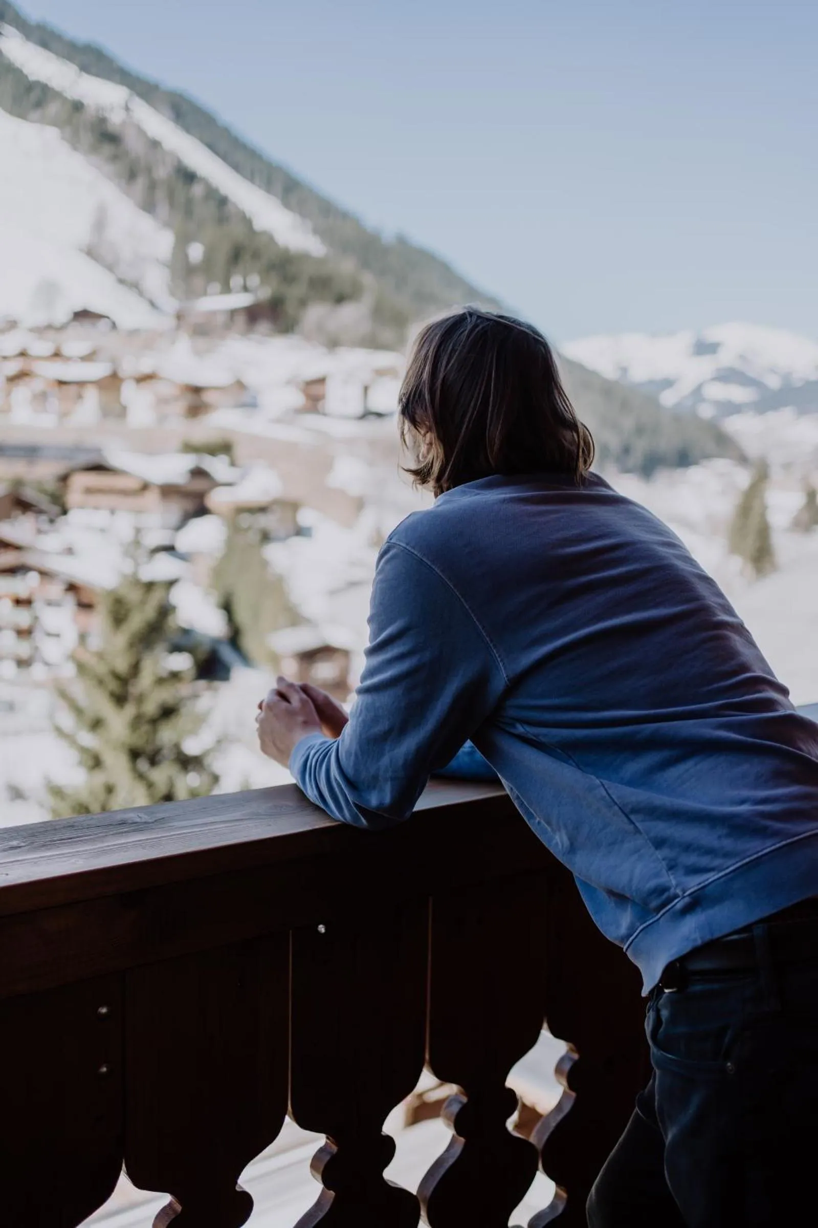 Mountain view in Hotel Sonnegg