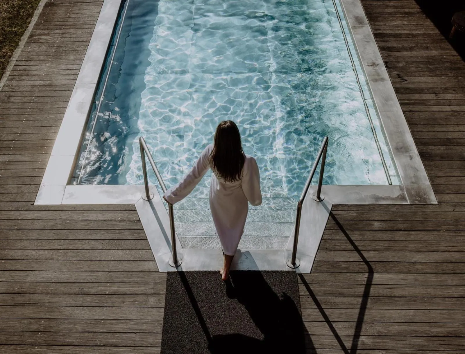 Swimming pool in Hotel Sonnegg