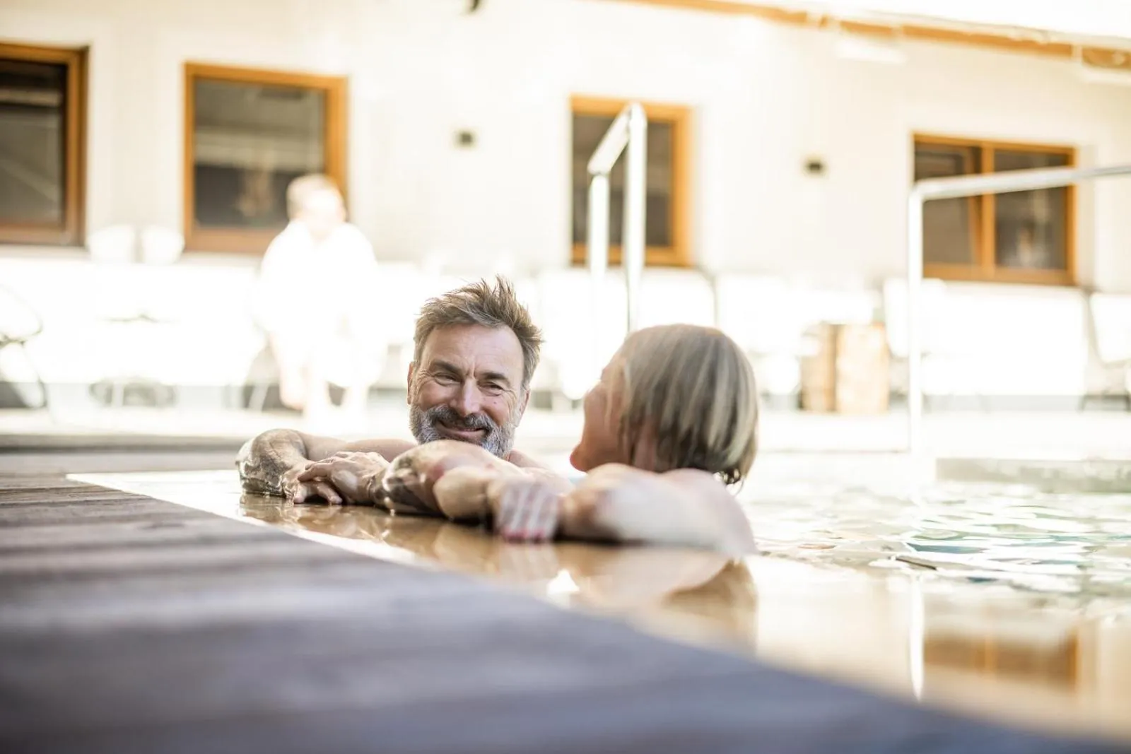 Swimming pool in Hotel Sonnegg