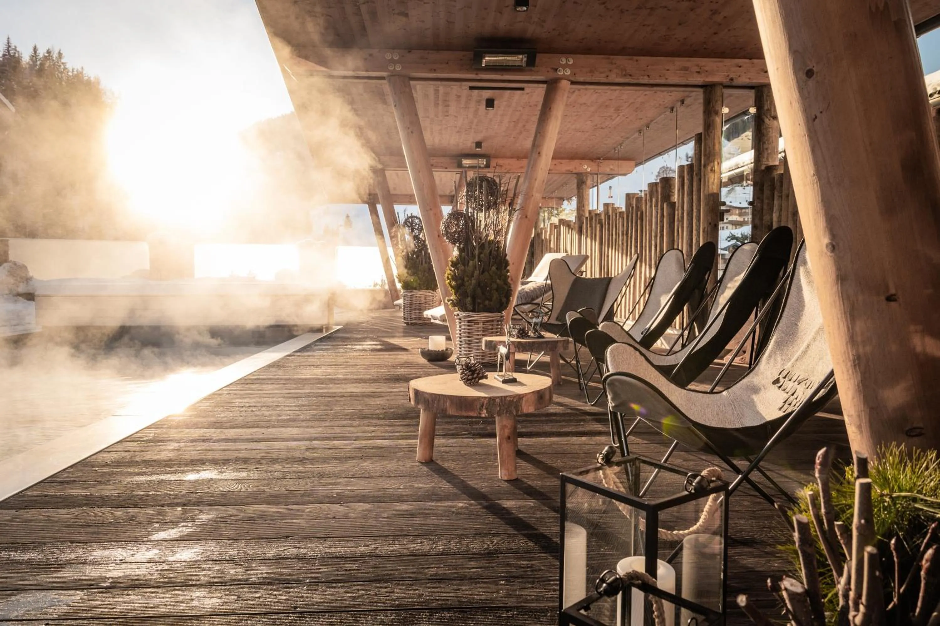 Swimming pool in Hotel Sonnegg