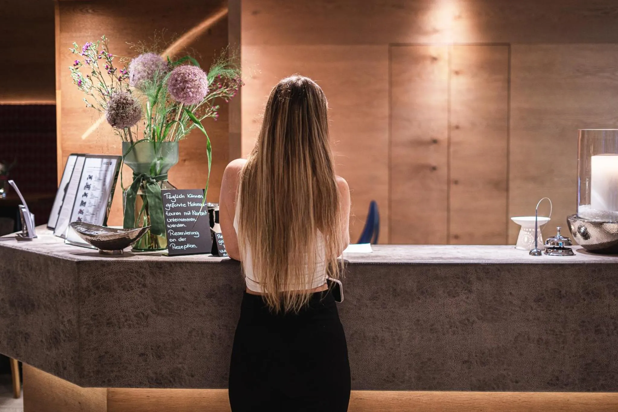 Lobby or reception in Hotel Sonnegg