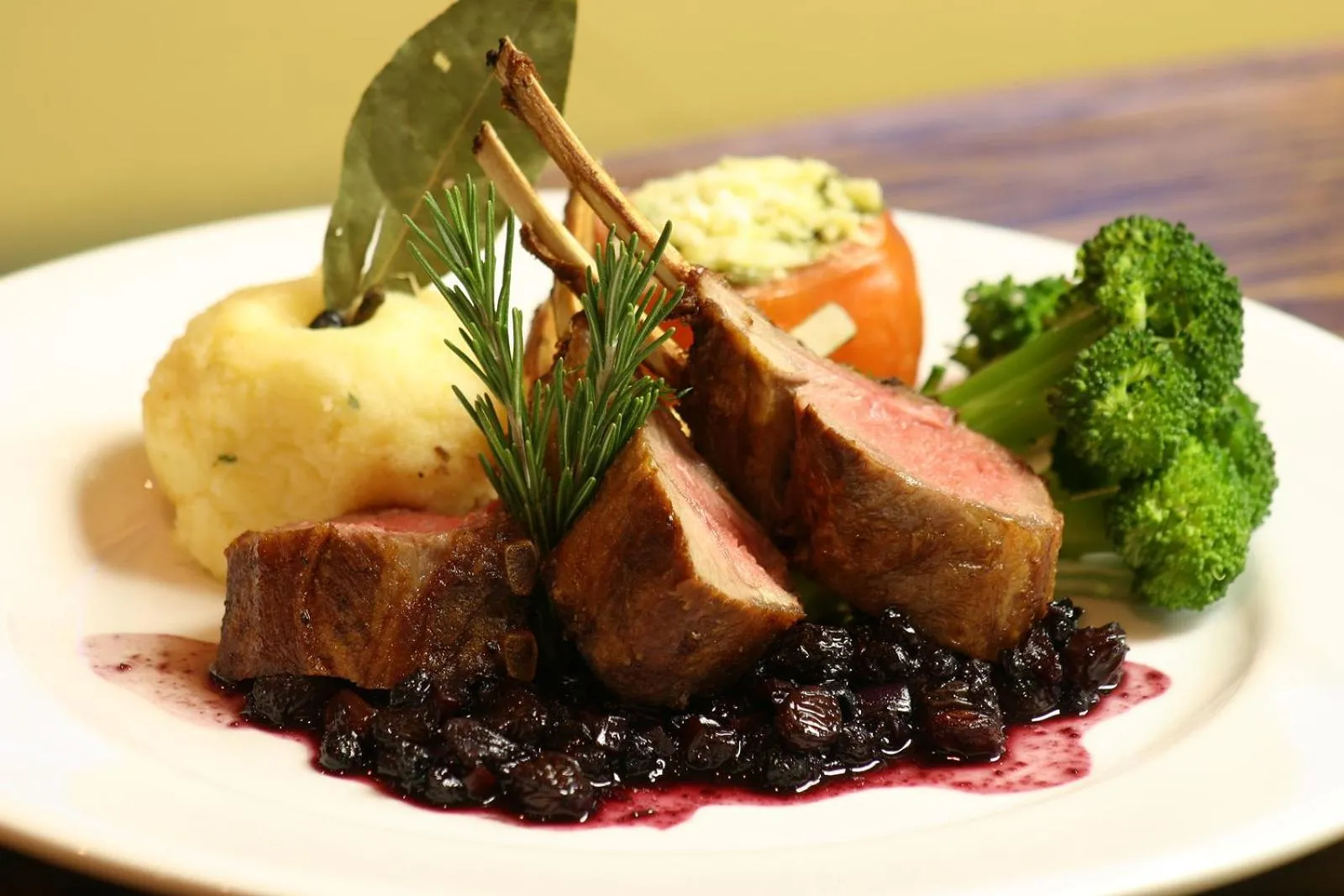 Food close-up in Hotel Cornelia