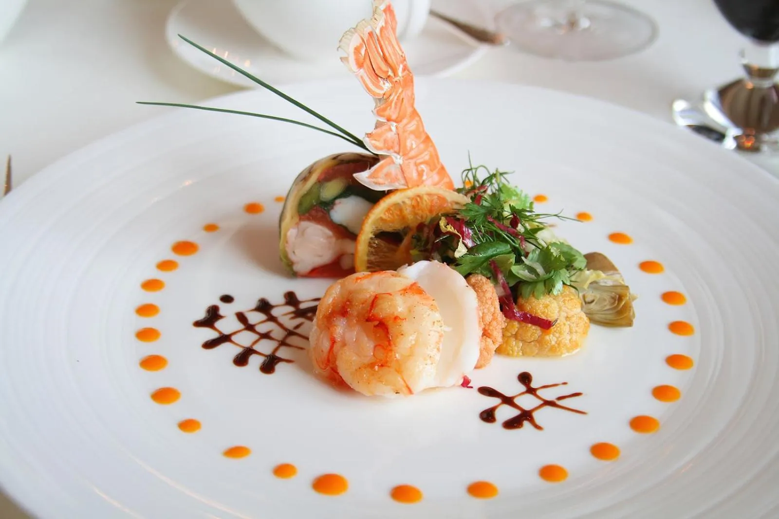 Food close-up in Hotel Cornelia