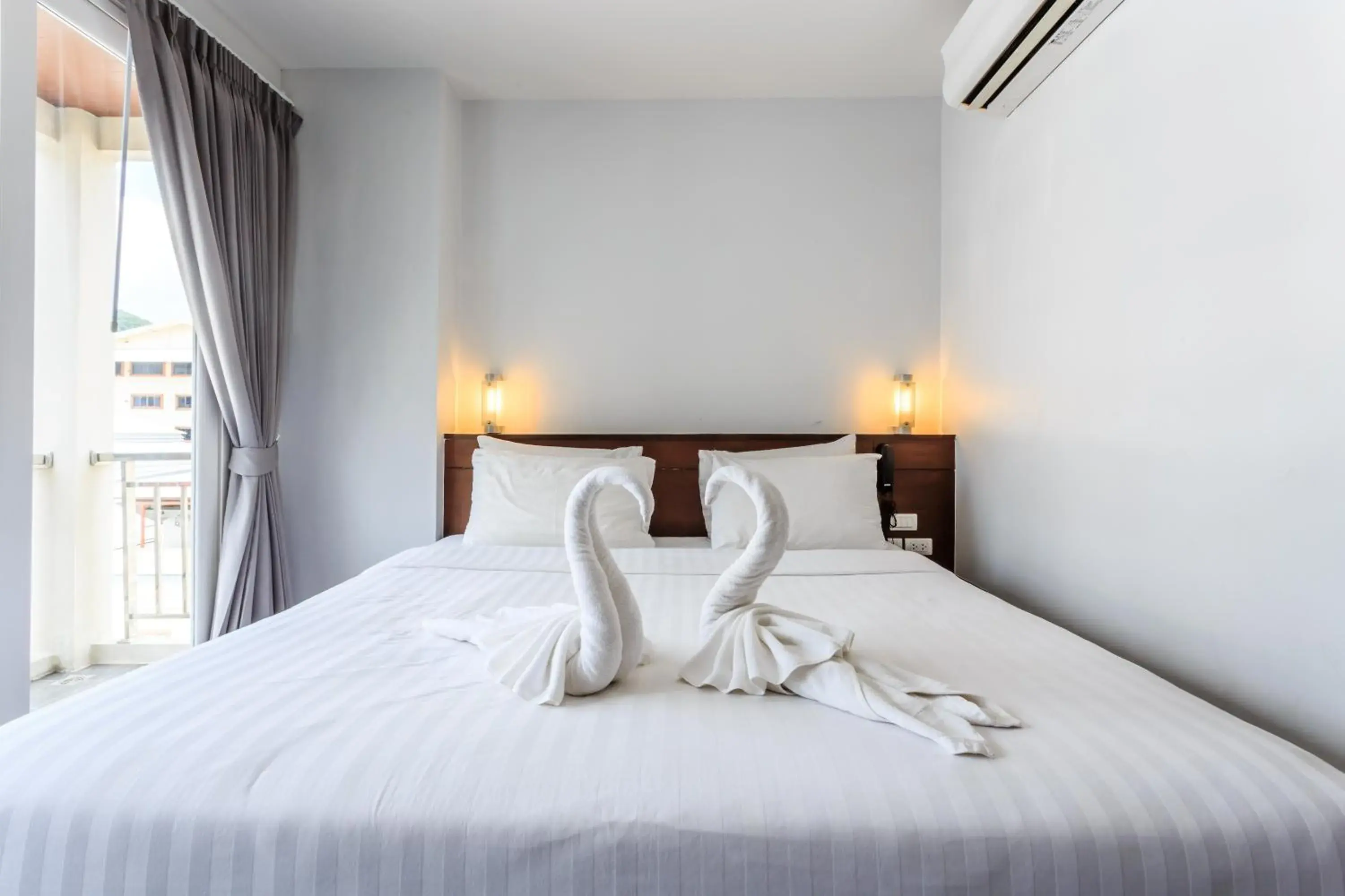 Bed in 77 Bangla Hotel - Patong Phuket Bed in 77 Bangla Hotel - Patong Phuket