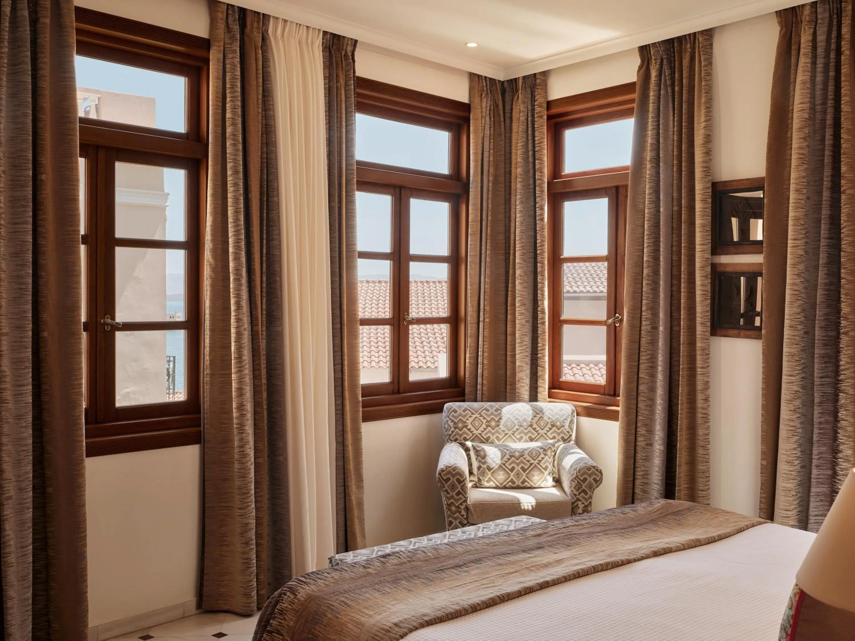 Bed in Casa Delfino Hotel & Spa