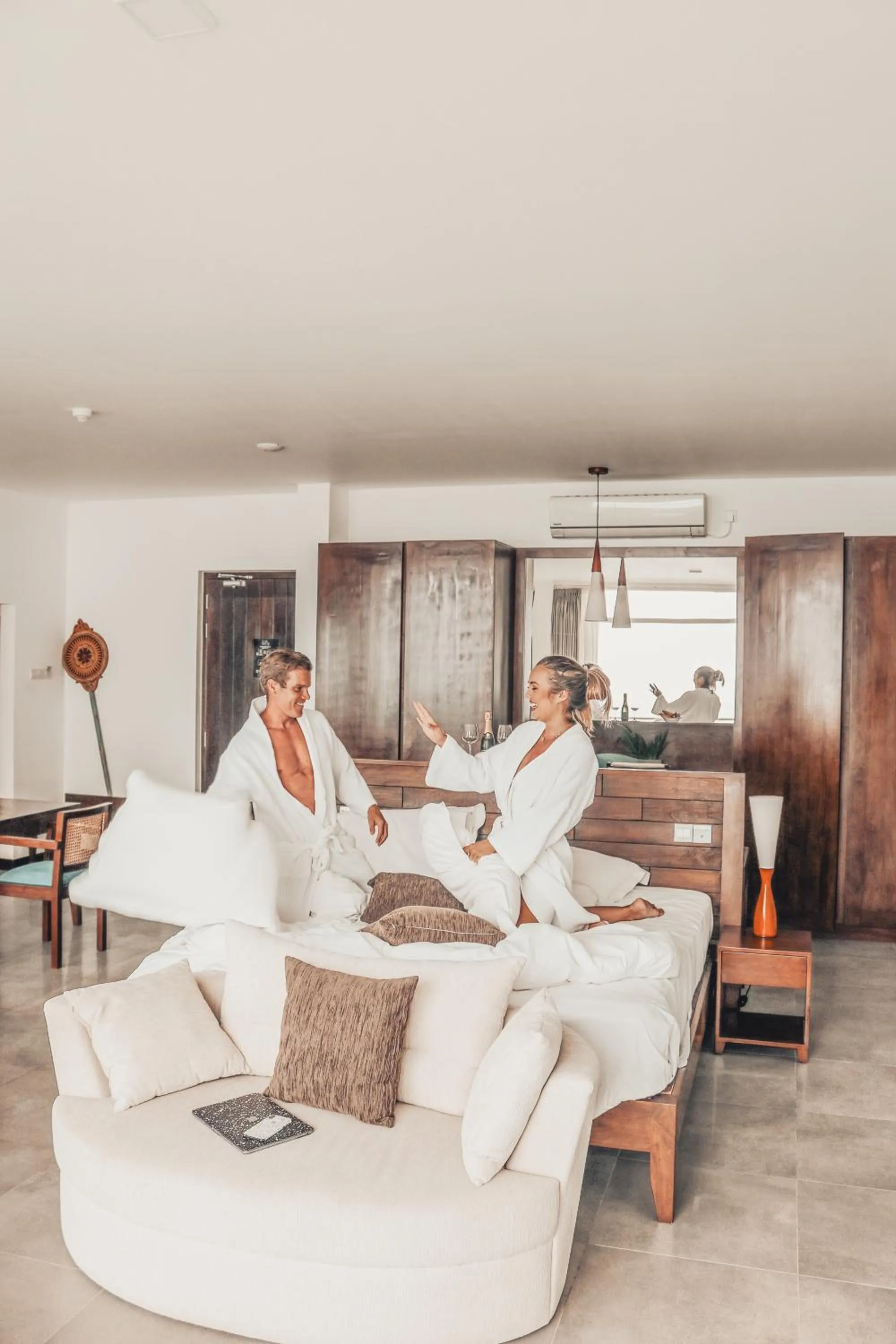 Photo of the whole room in The Habitat Kosgoda by Asia Leisure