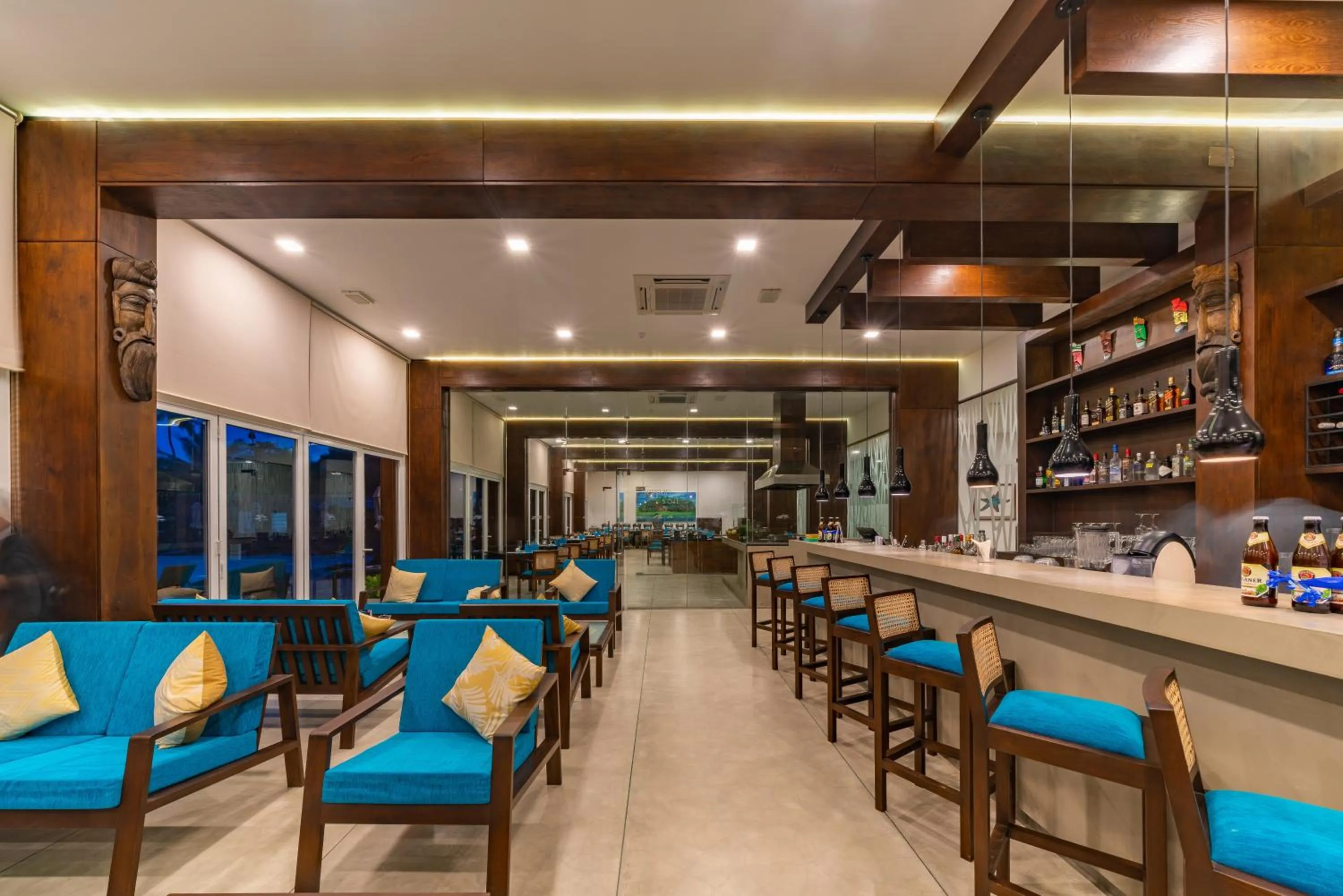 Lounge or bar in The Habitat Kosgoda by Asia Leisure