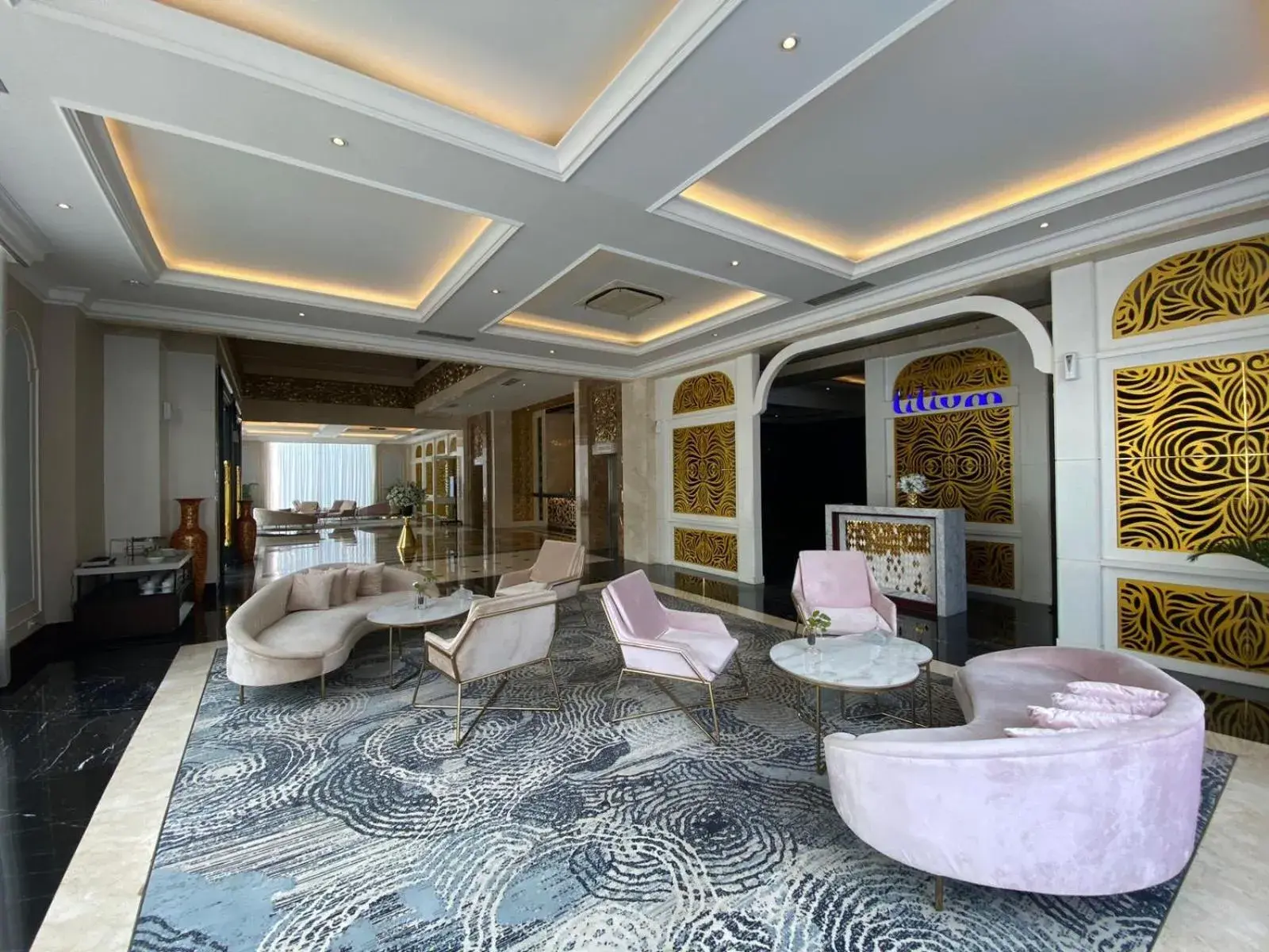 Lobby or reception in The Grantage Hotel & Sky Lounge Lobby or reception in The Grantage Hotel & Sky Lounge