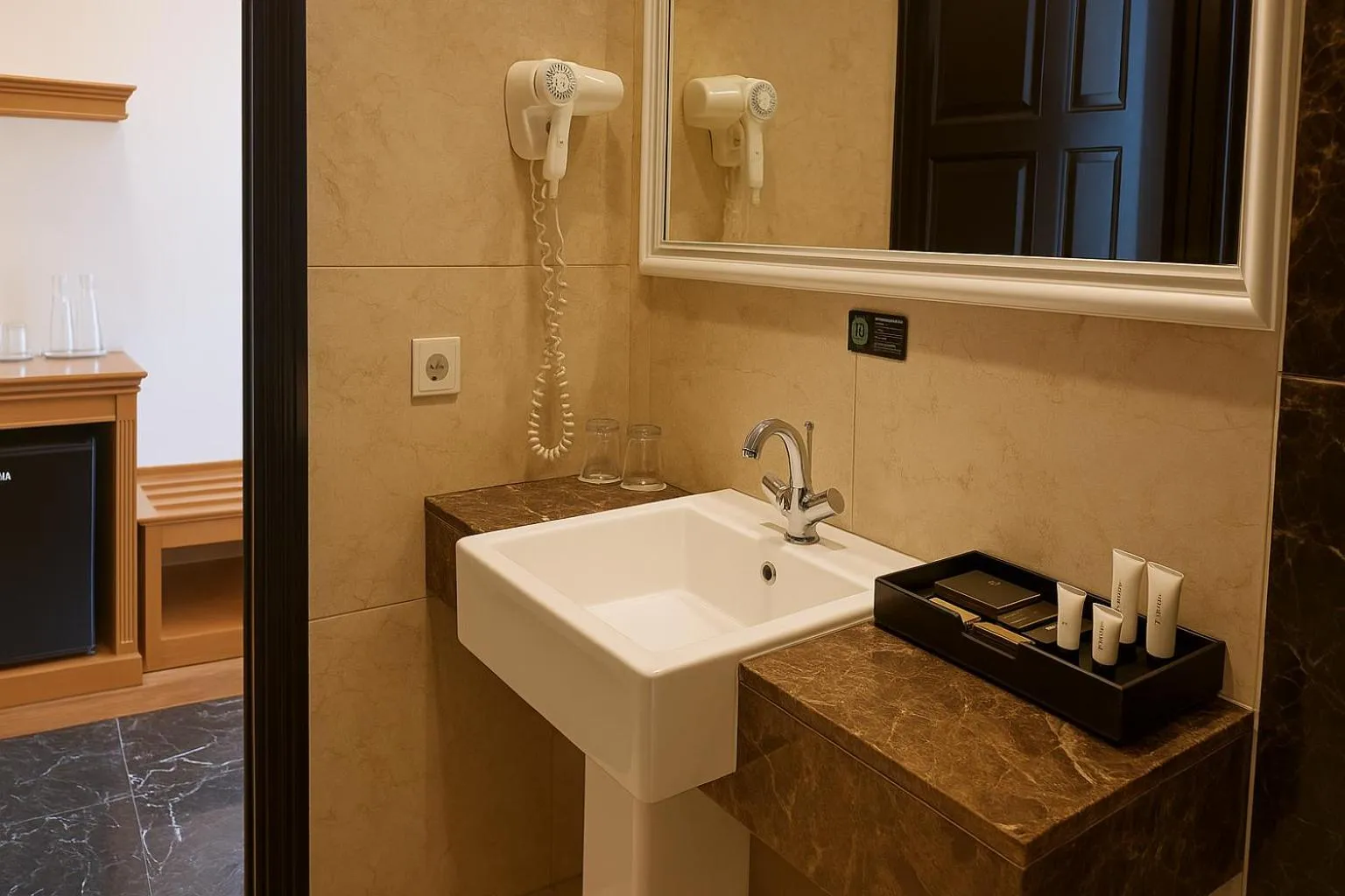 hair dryier in The Grantage Hotel & Sky Lounge