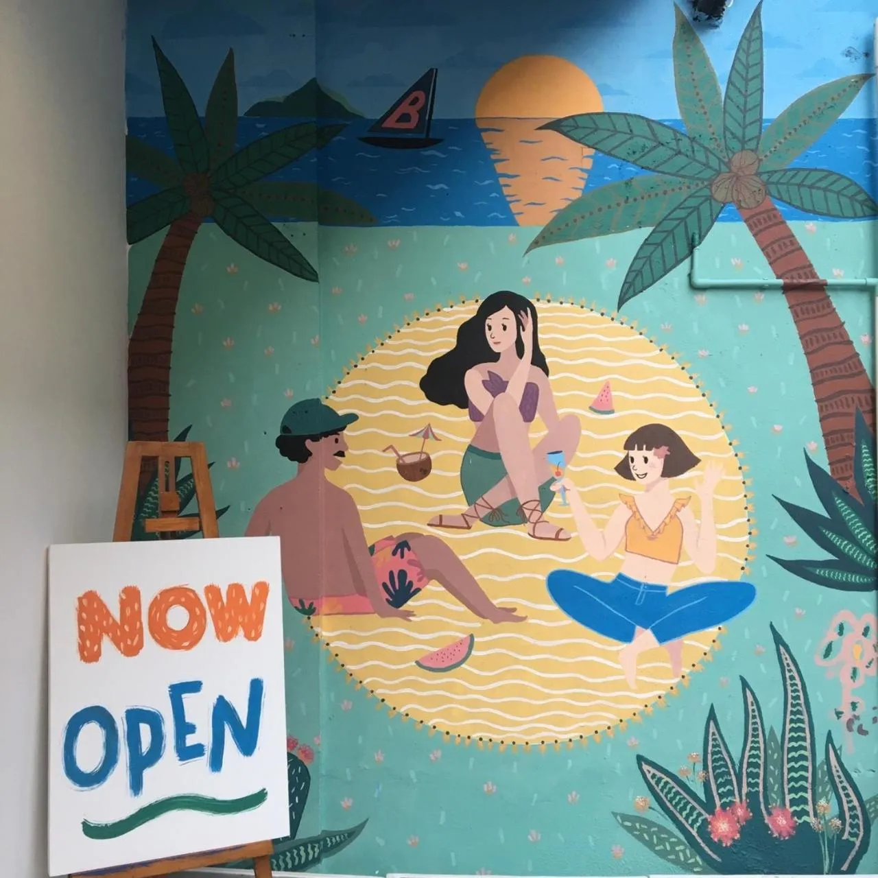 Decorative detail in Borbaboom Phuket Poshtel & Hostel