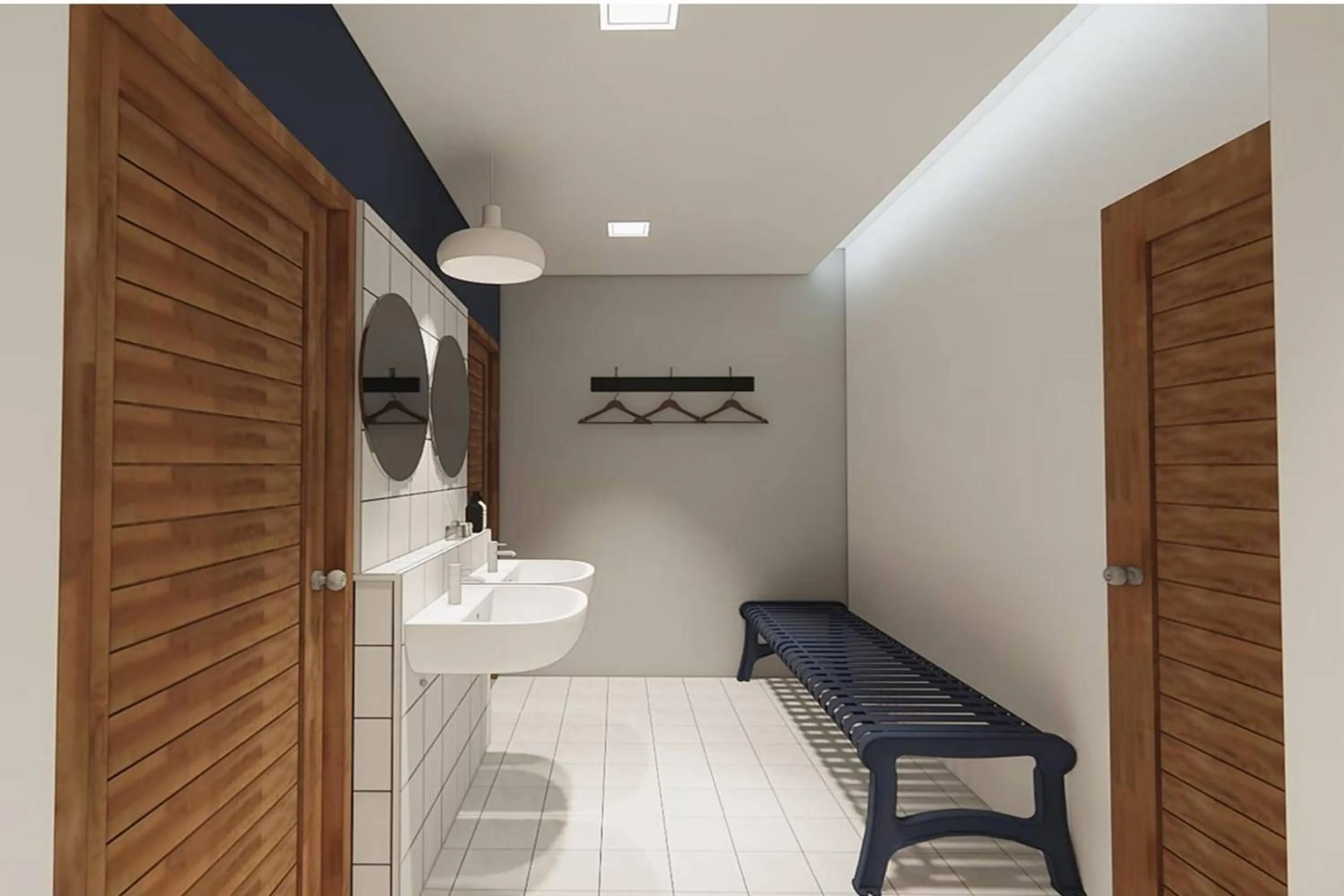 Bathroom, Bed in Borbaboom Phuket Poshtel & Hostel