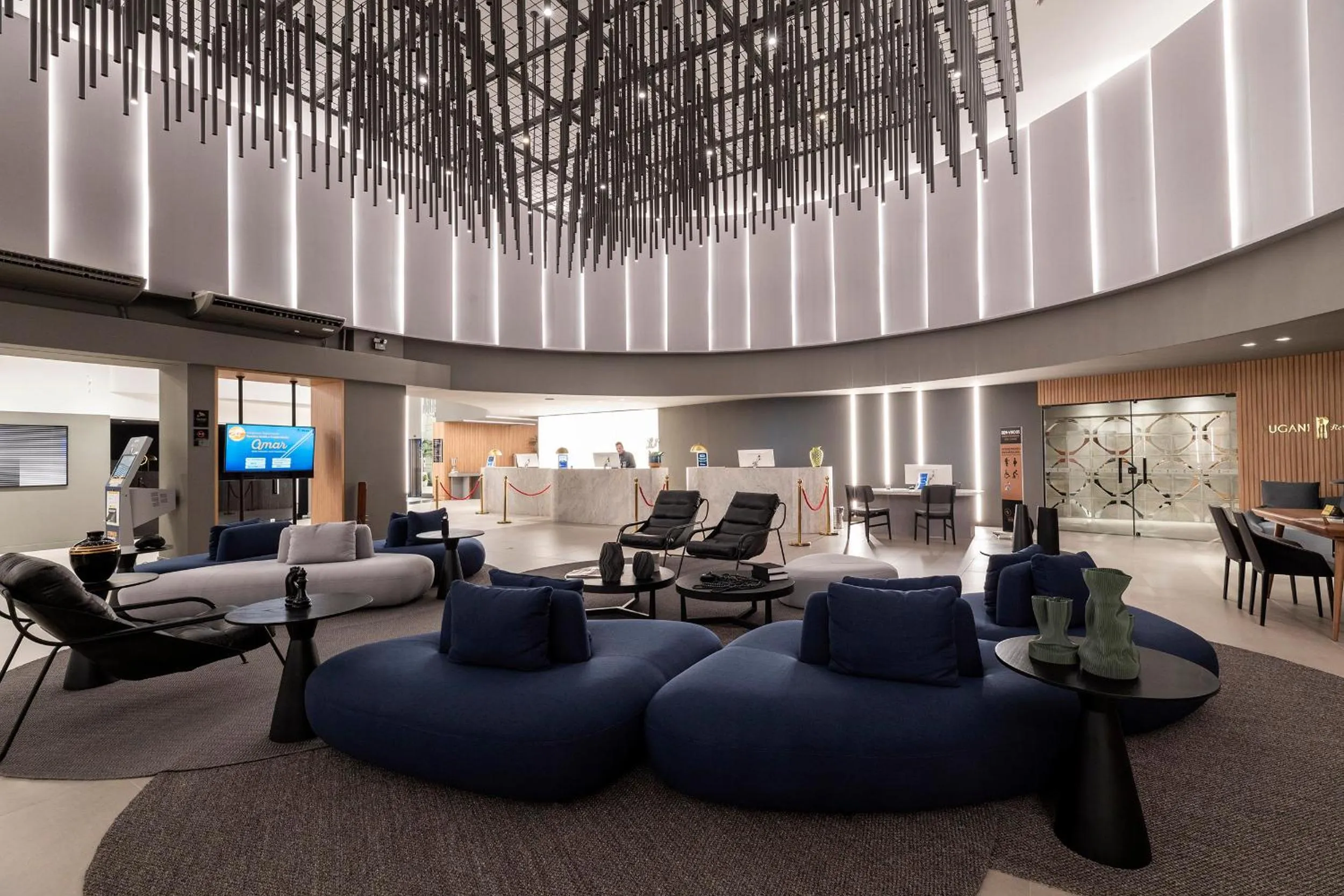 Lobby or reception in Hotel Sibara SPA & Convenções