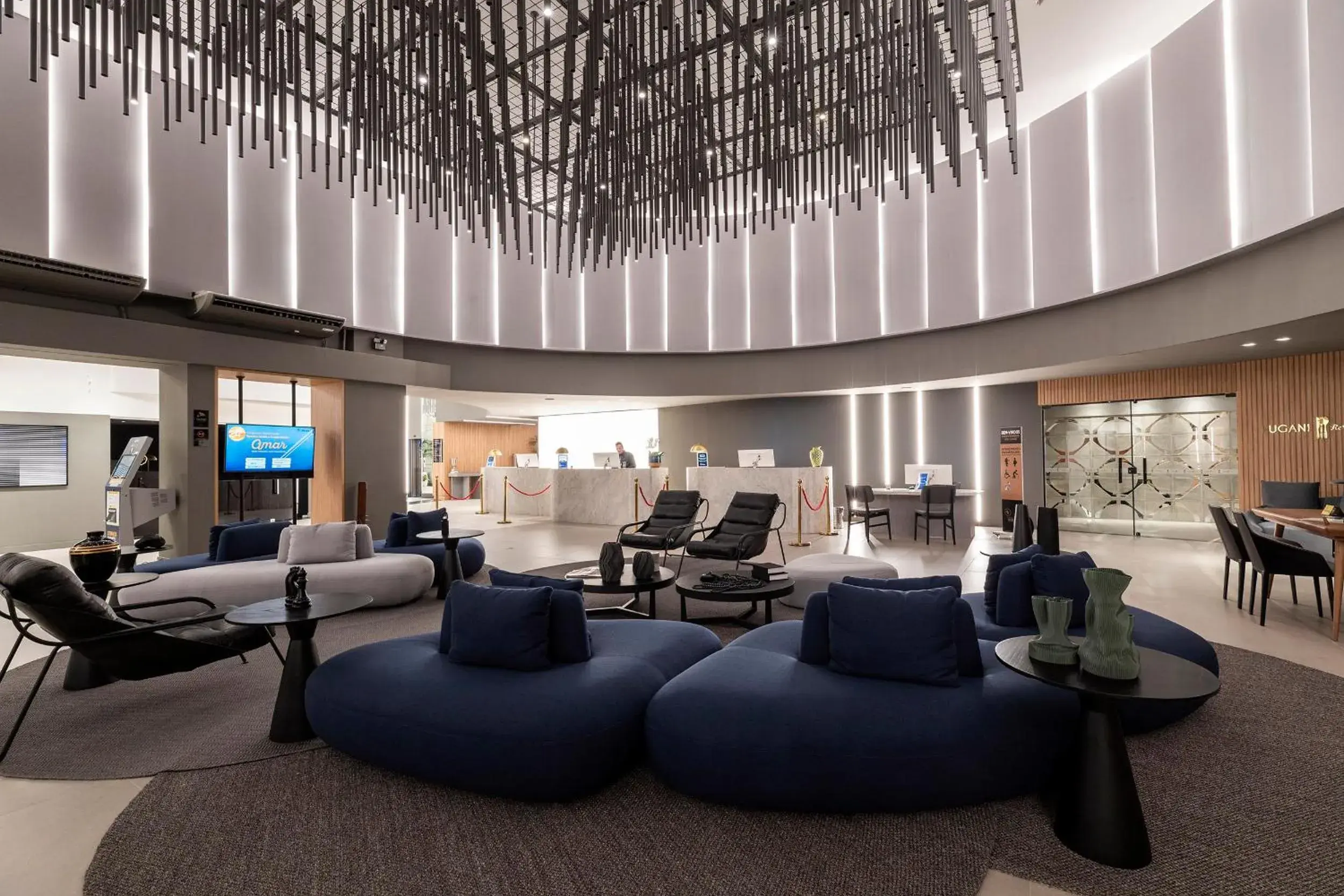 Lobby or reception in Hotel Sibara SPA & Convenções Lobby or reception in Hotel Sibara SPA & Convenções