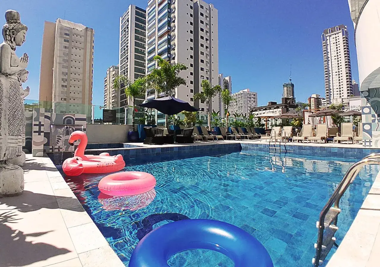 Pool view in Hotel Sibara SPA & Convenções Pool view in Hotel Sibara SPA & Convenções