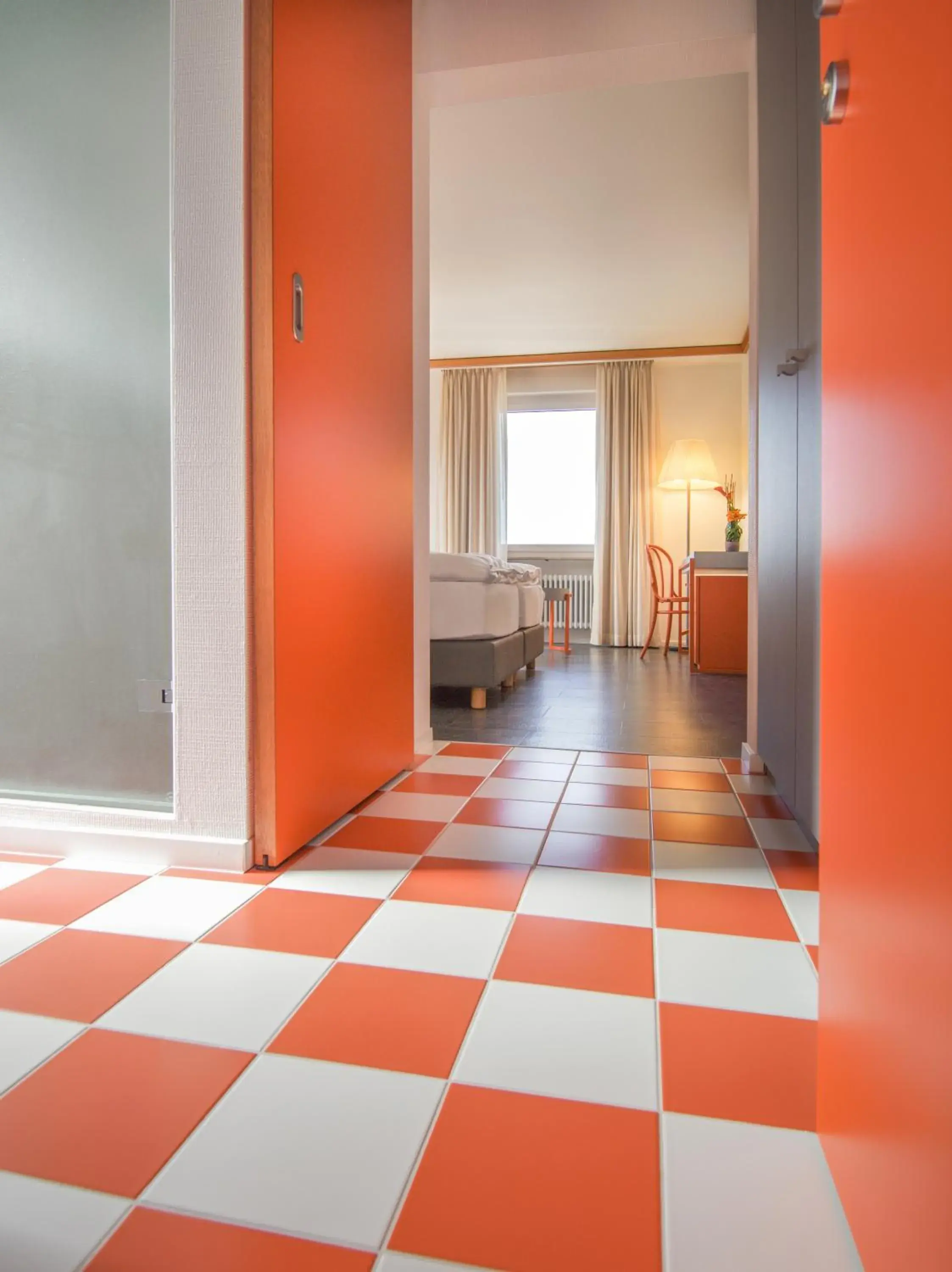 Bed in Albergo Carcani by Ketty & Tommy Bed in Albergo Carcani by Ketty & Tommy