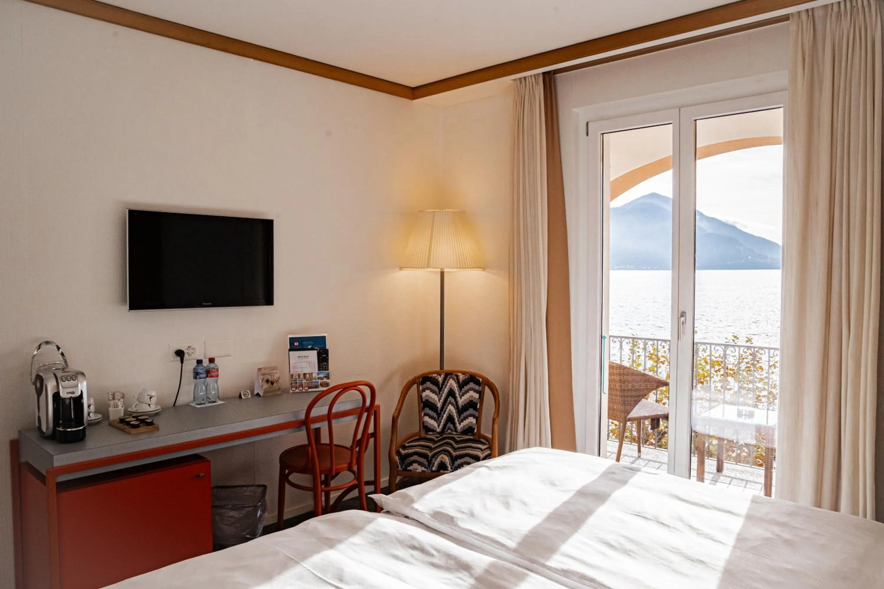 Bed in Albergo Carcani by Ketty & Tommy