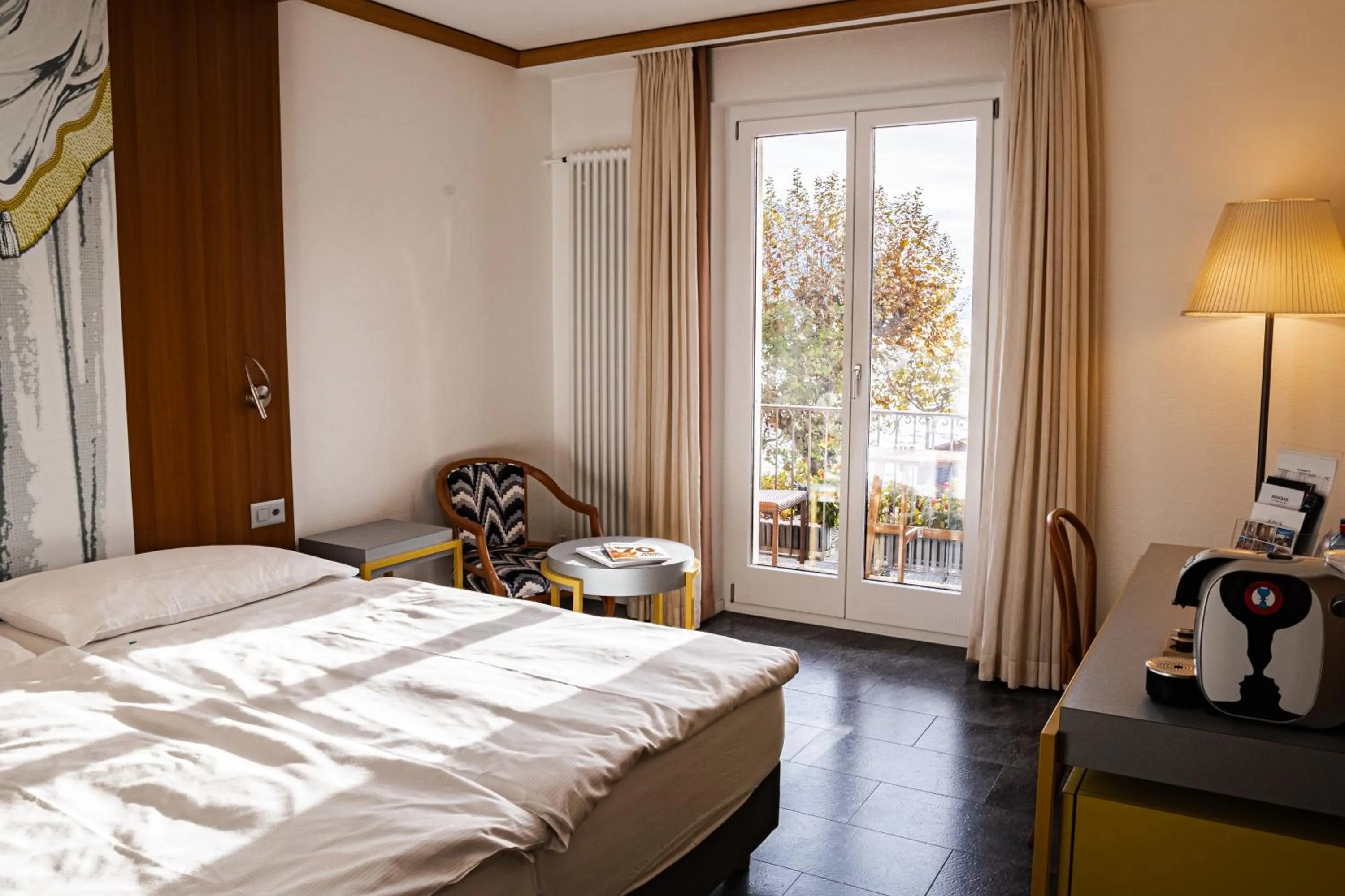 Bed in Albergo Carcani by Ketty & Tommy