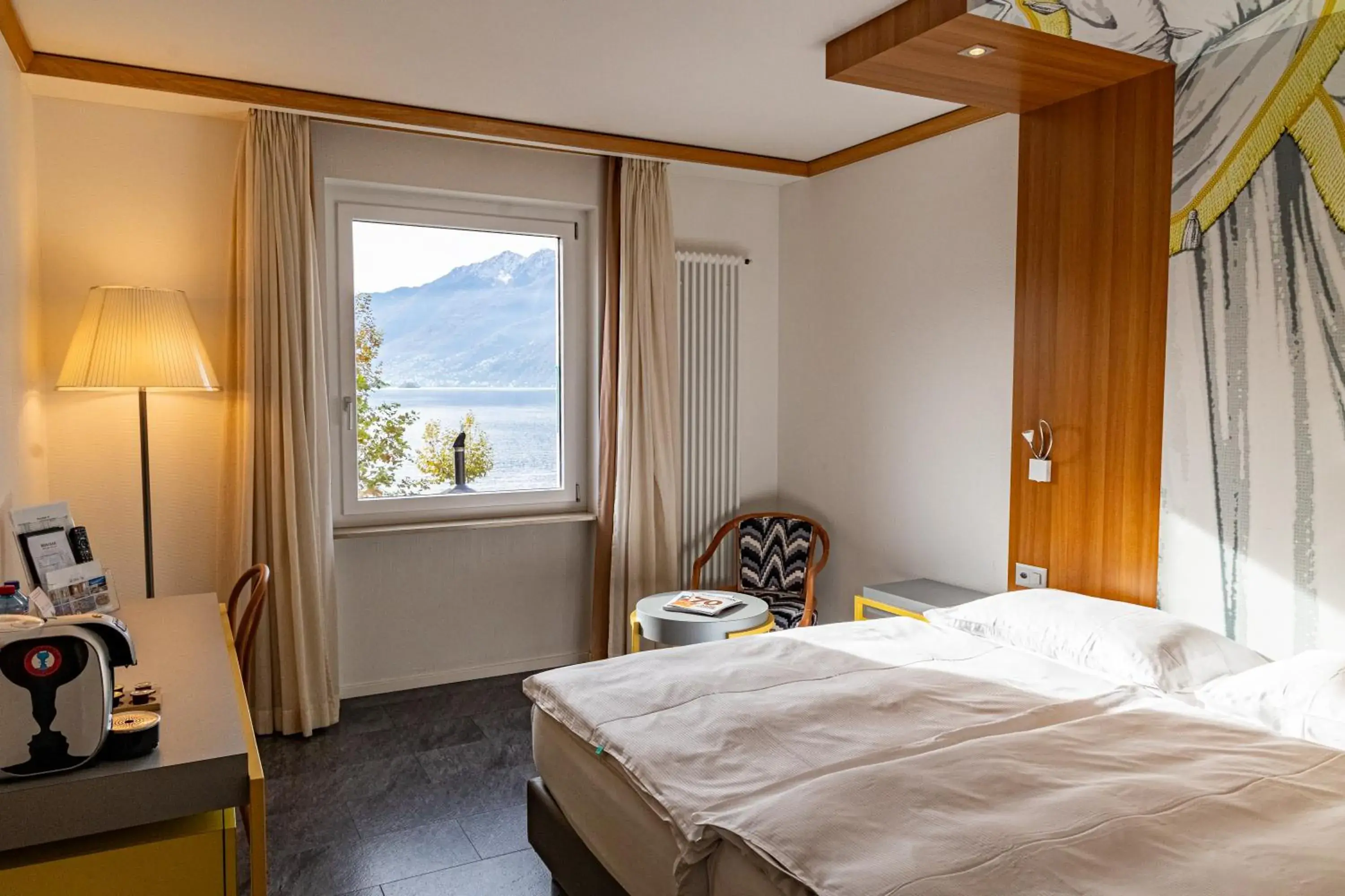 Bed in Albergo Carcani by Ketty & Tommy Bed in Albergo Carcani by Ketty & Tommy