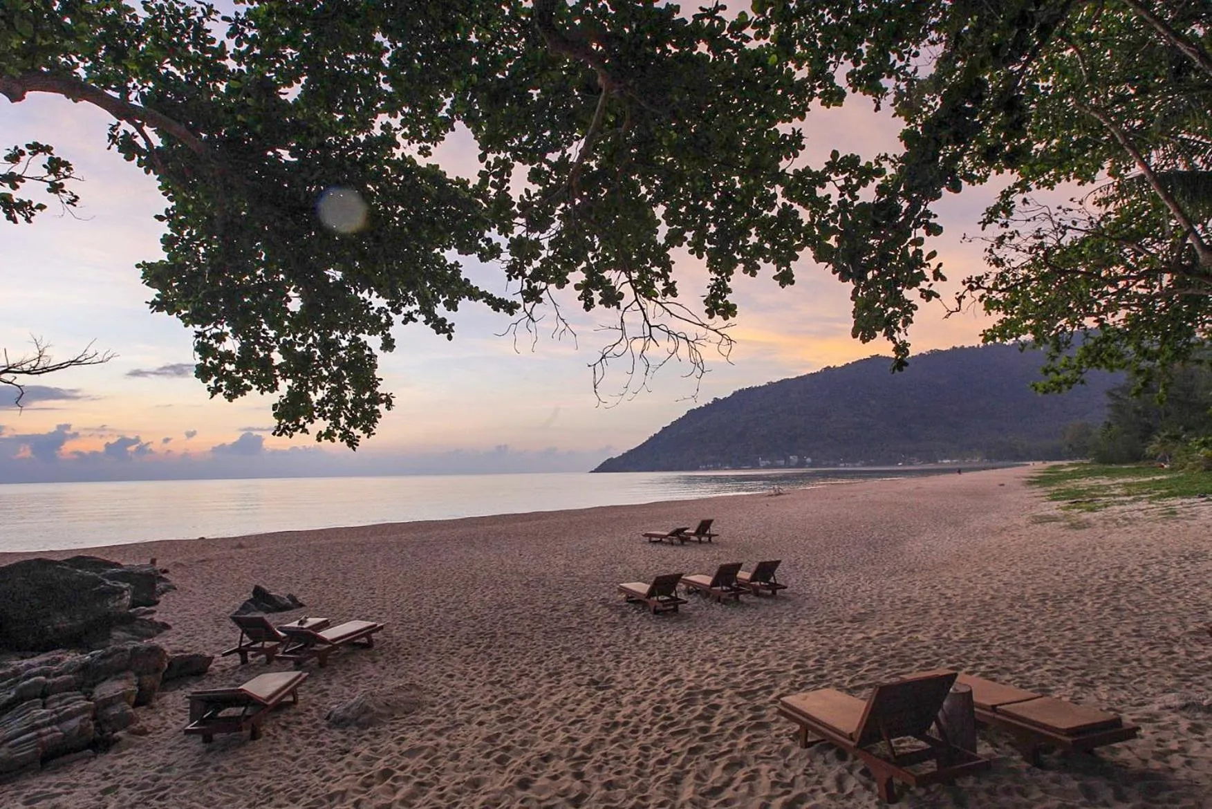 Beach in Khanom Hill Resort