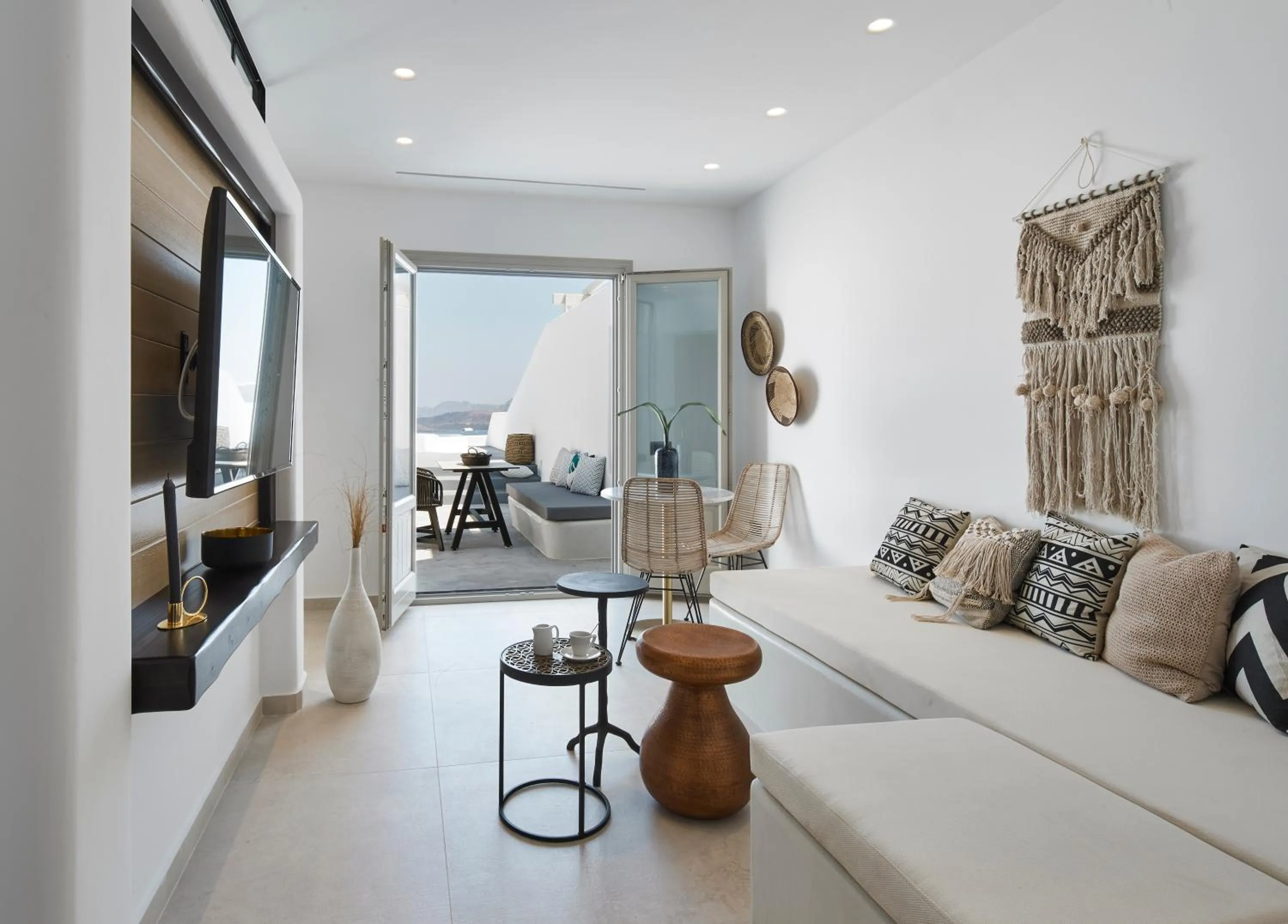 Living room in Phos The Boutique