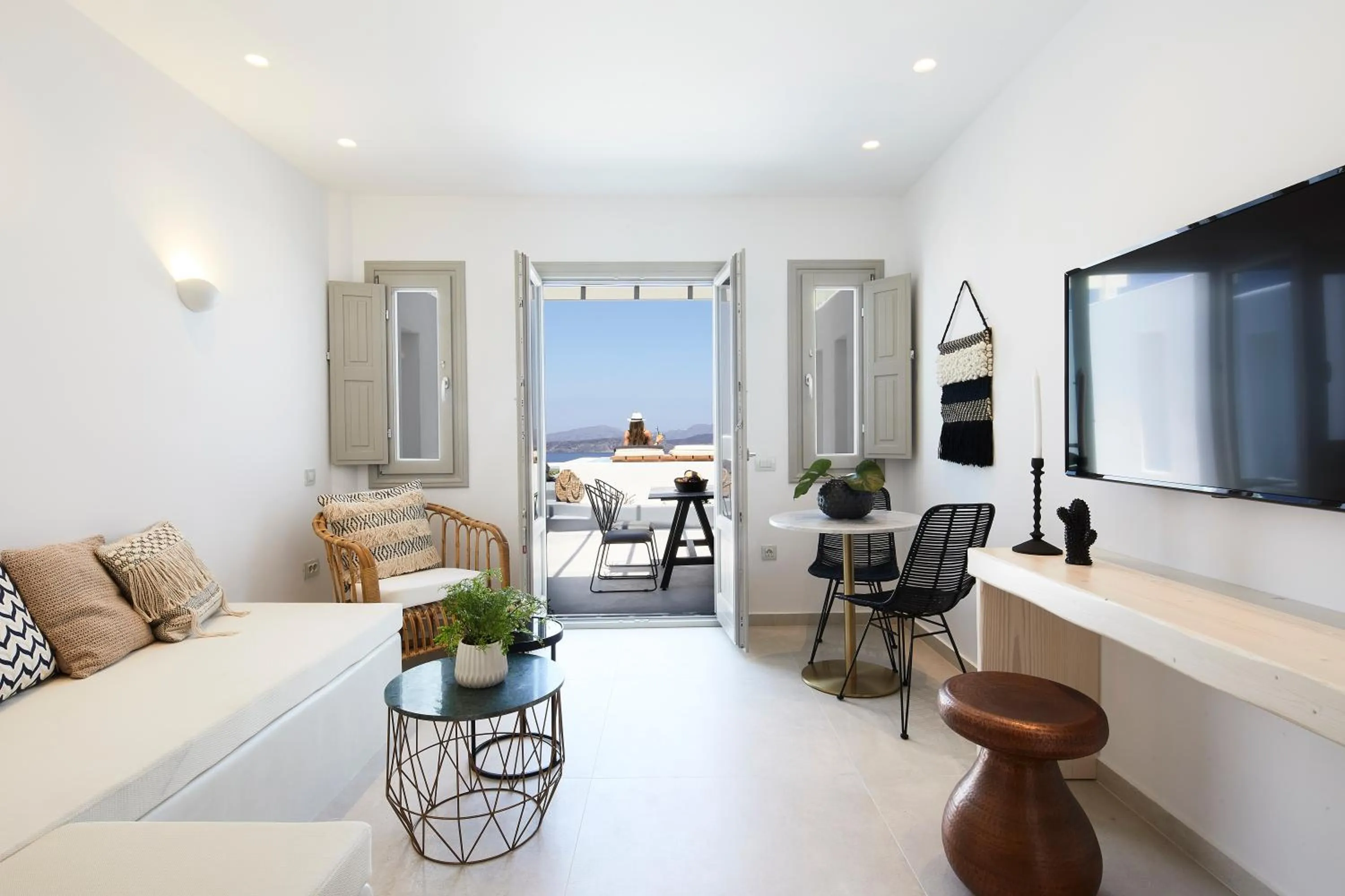 Living room in Phos The Boutique