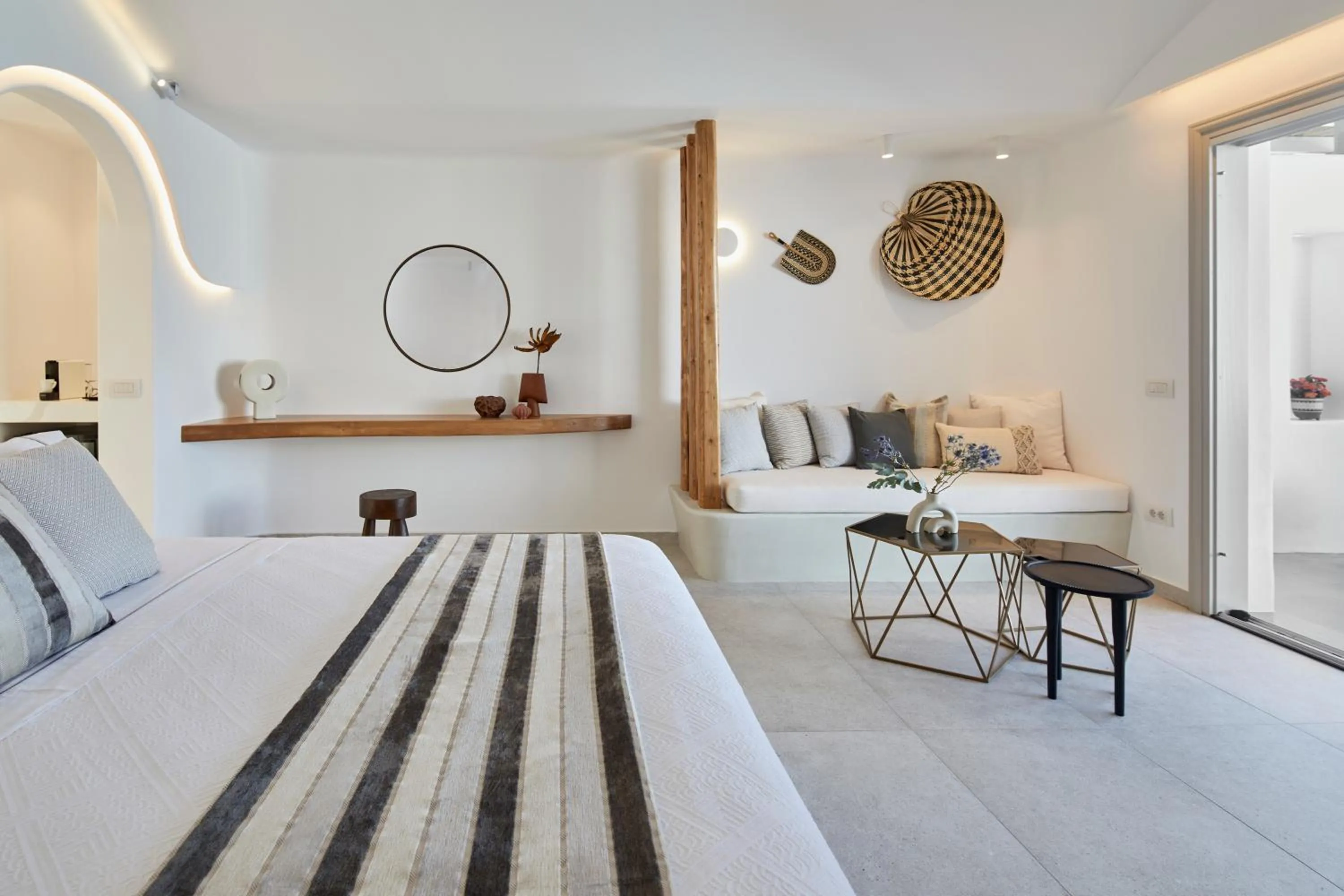 Bedroom, Bed in Phos The Boutique