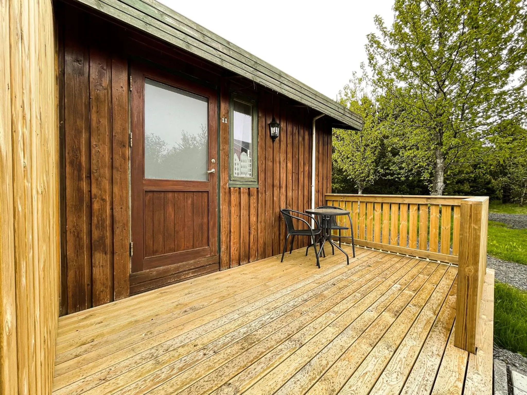 Facade/entrance in Gesthus Selfoss