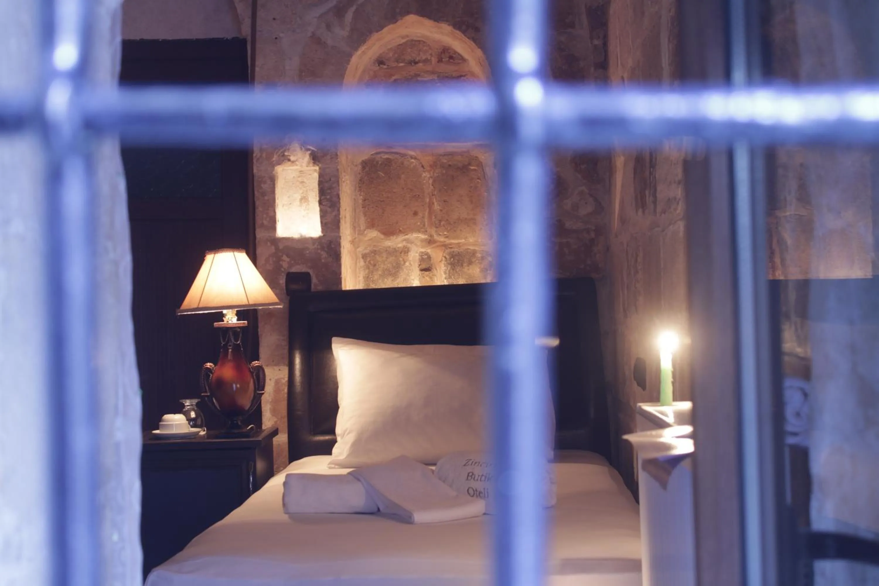 Decorative detail, Bed in Zinciriye Hotel