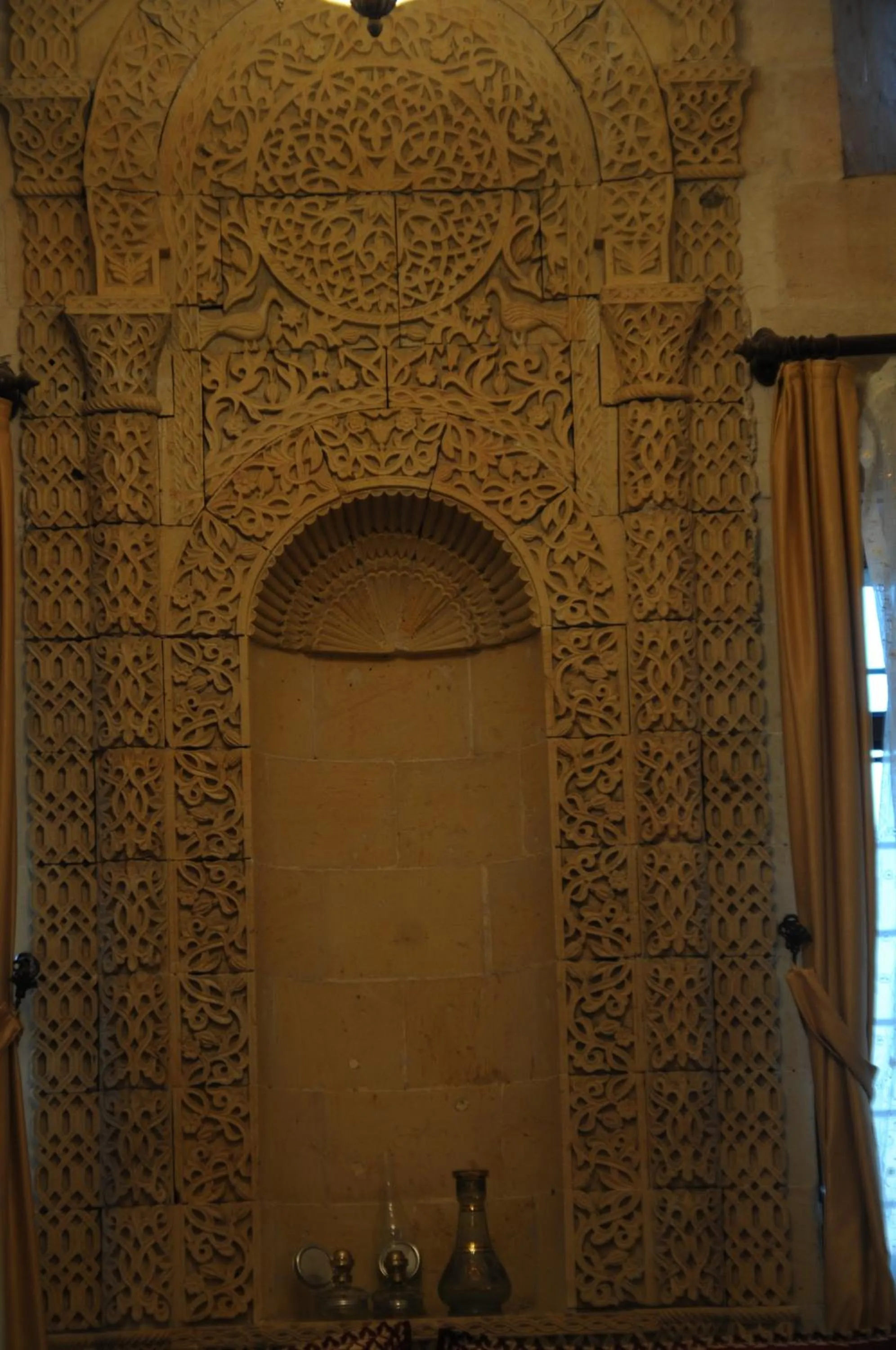 Decorative detail in Zinciriye Hotel