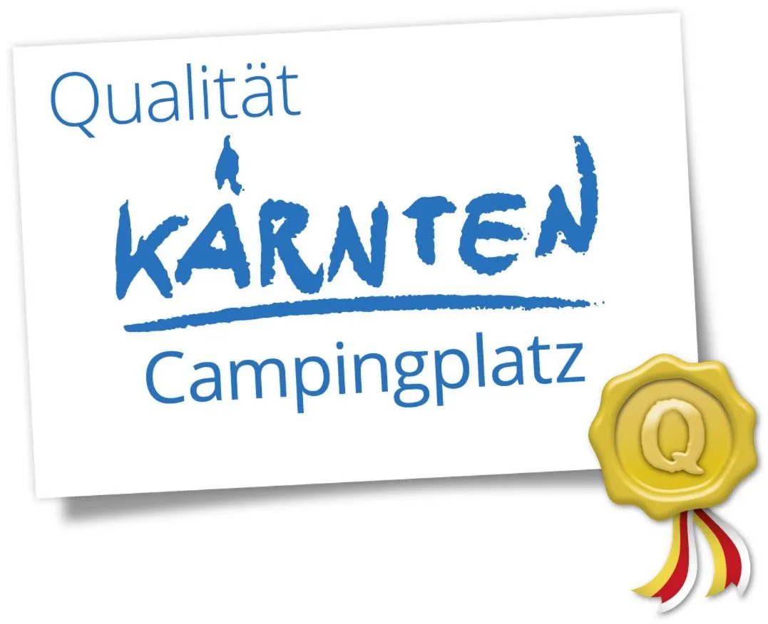 Logo/Certificate/Sign in Alpencamp Kärnten