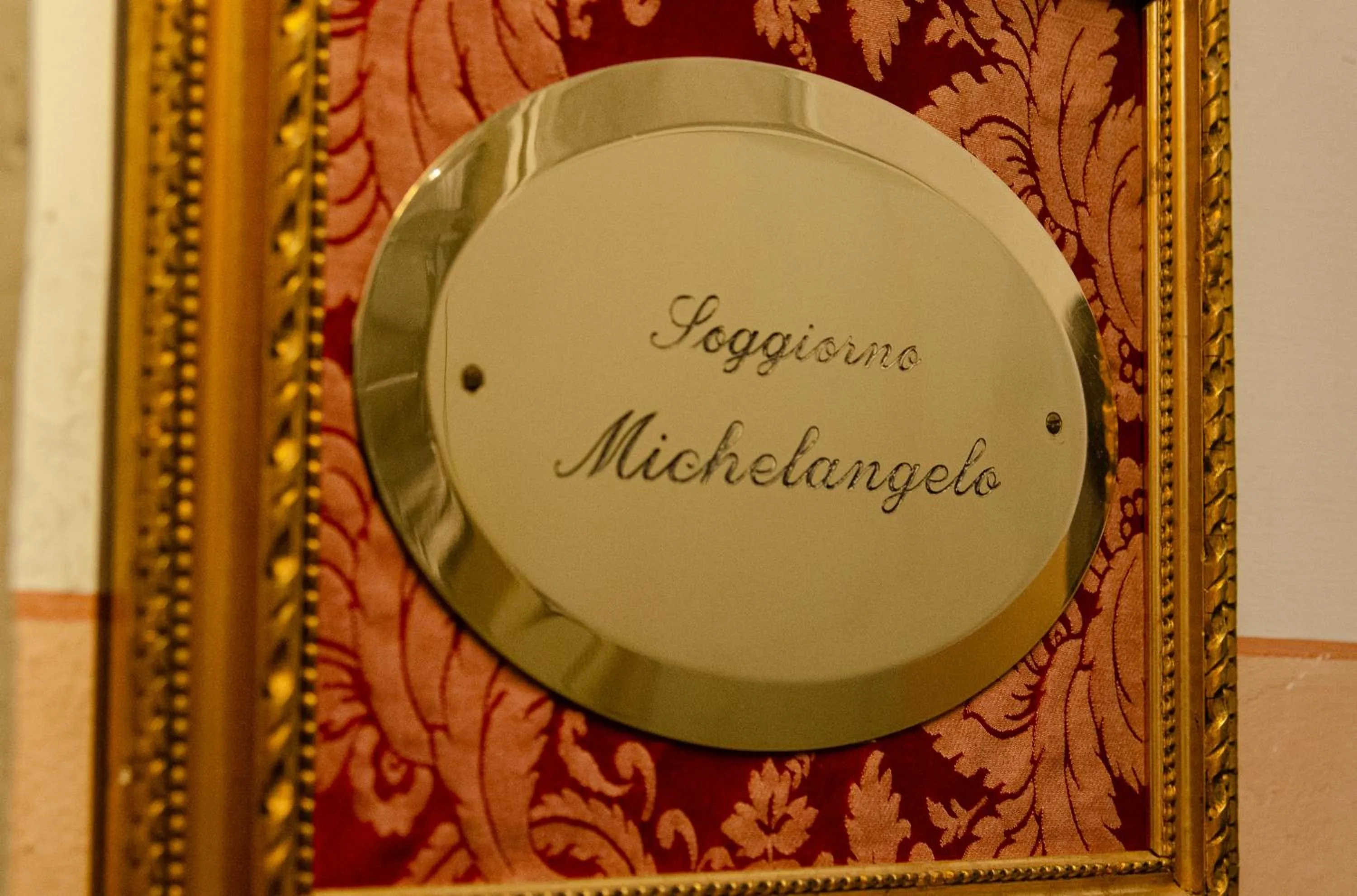 Lobby or reception in Soggiorno Michelangelo