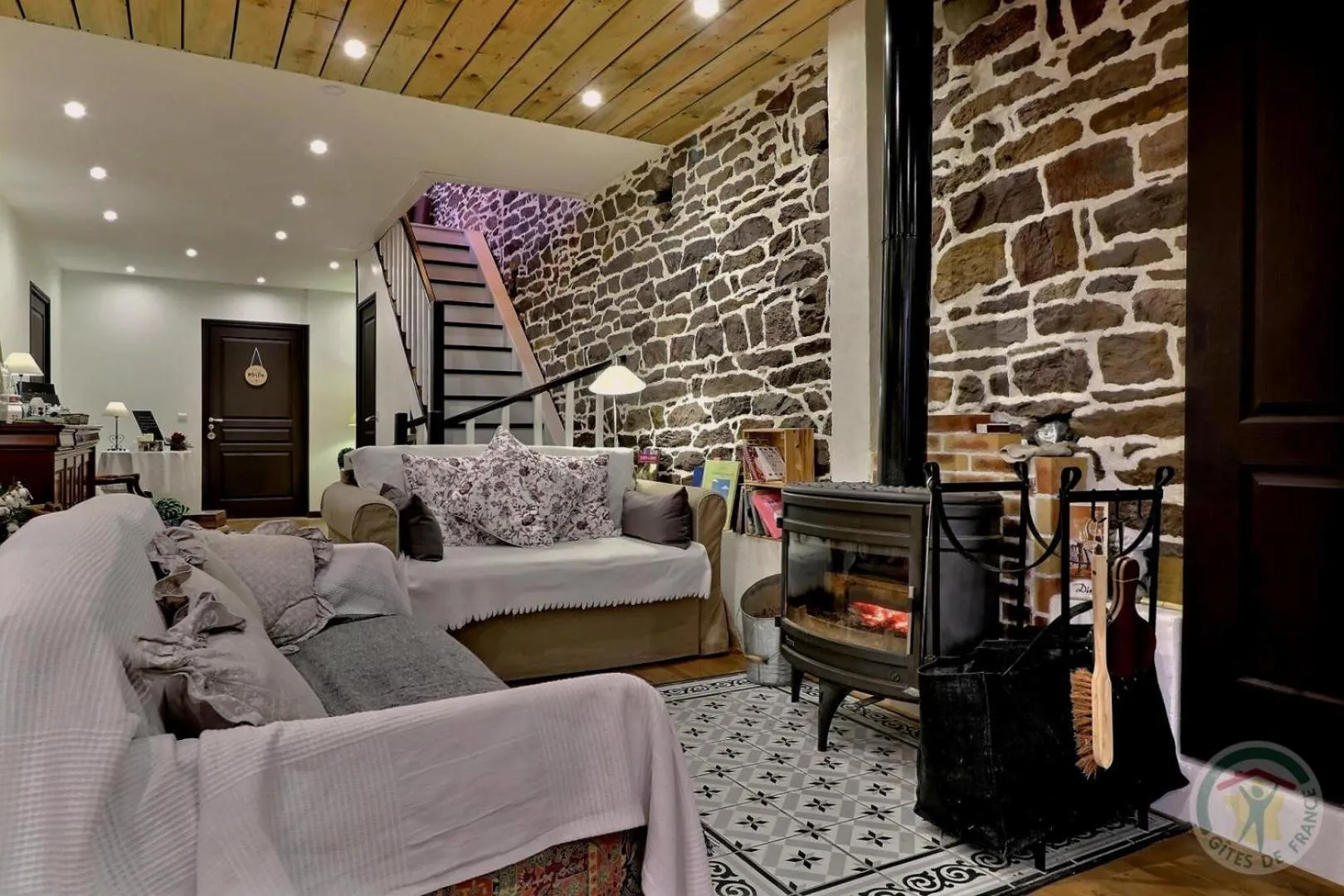 Seating area in Les Bouyeres