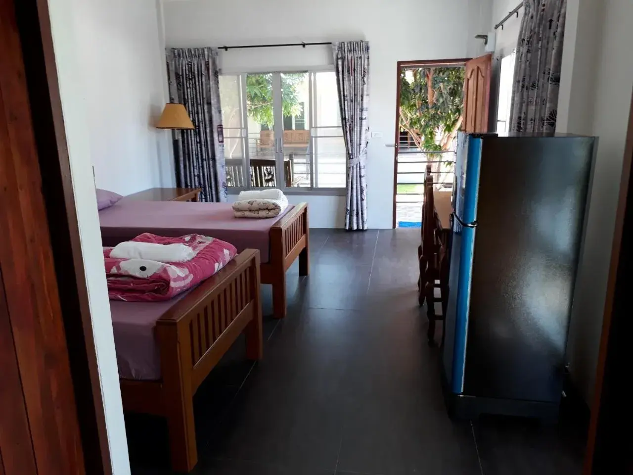 Twin Room in Green Mango Resort Twin Room in Green Mango Resort