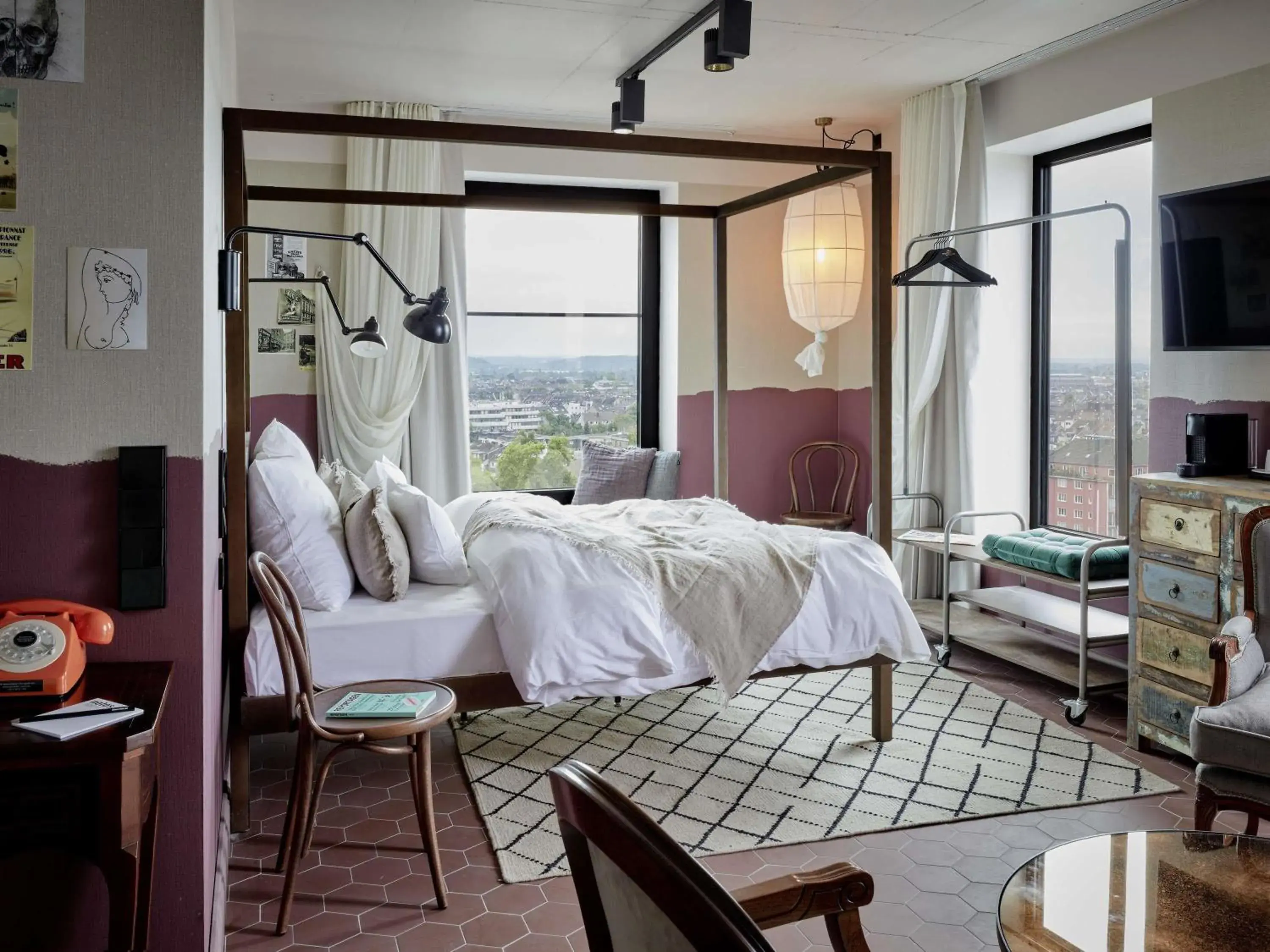 Bedroom, Bed in 25hours Hotel Das Tour Bedroom, Bed in 25hours Hotel Das Tour