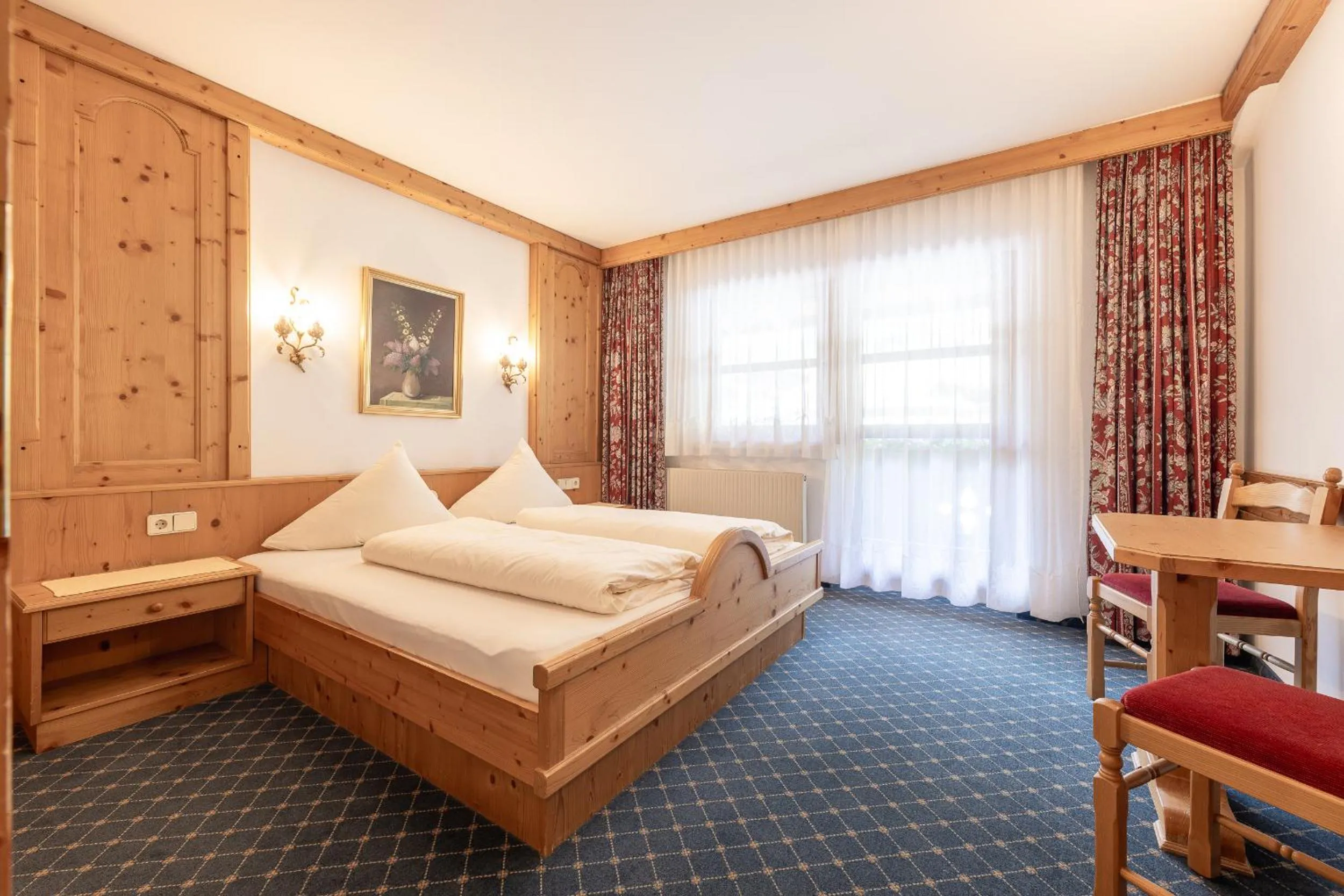 Bedroom, Bed in Aparthaus Camping Stubai