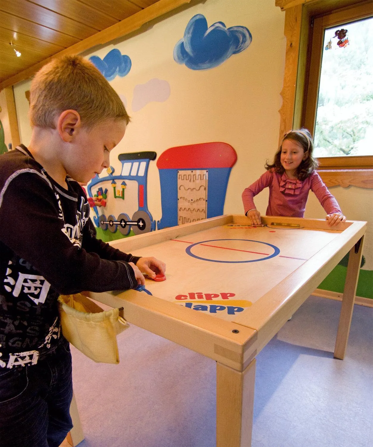 Children play ground in Aparthaus Camping Stubai
