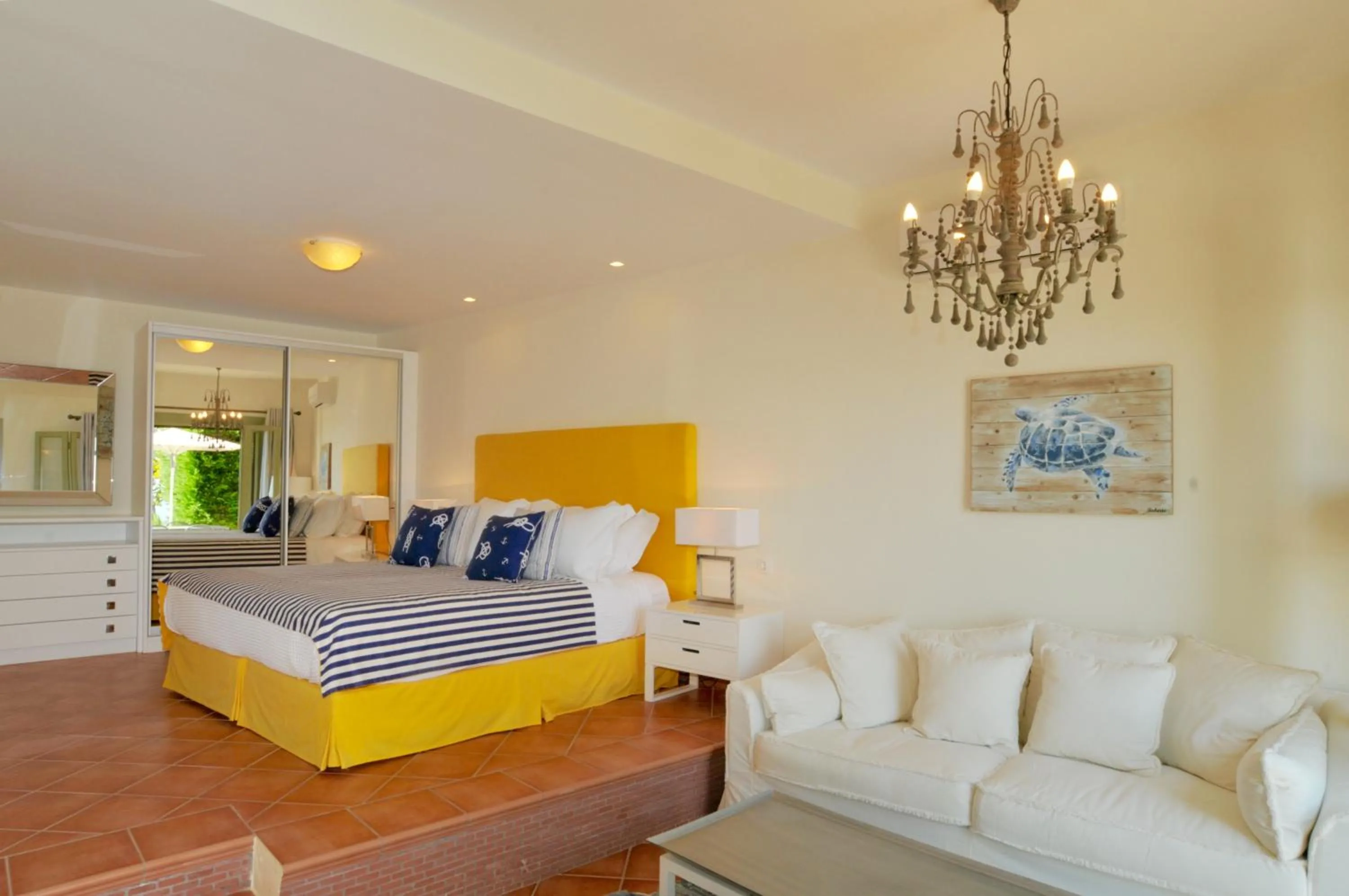 Bed in Villa Paparouna