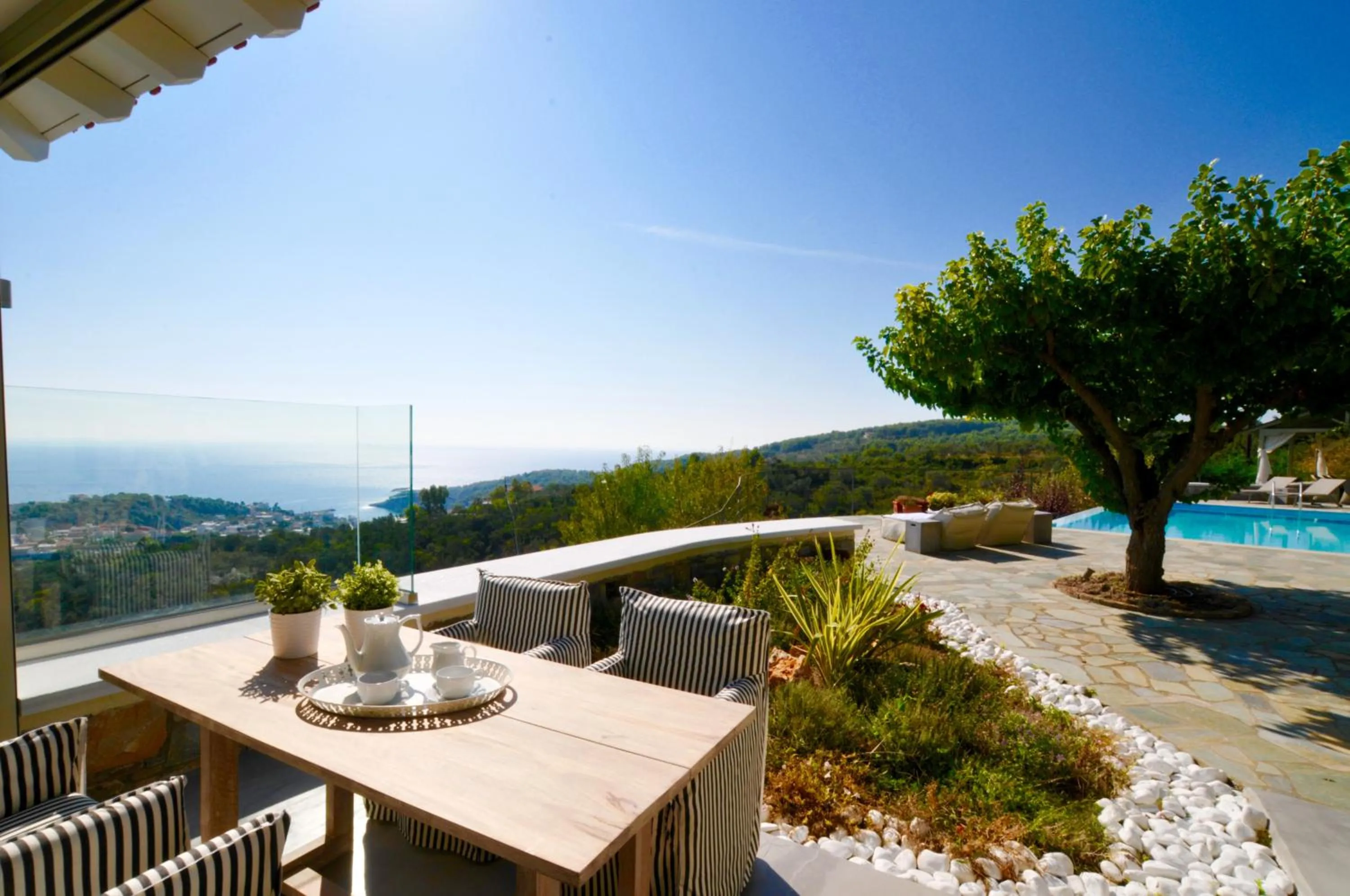 Patio in Villa Paparouna