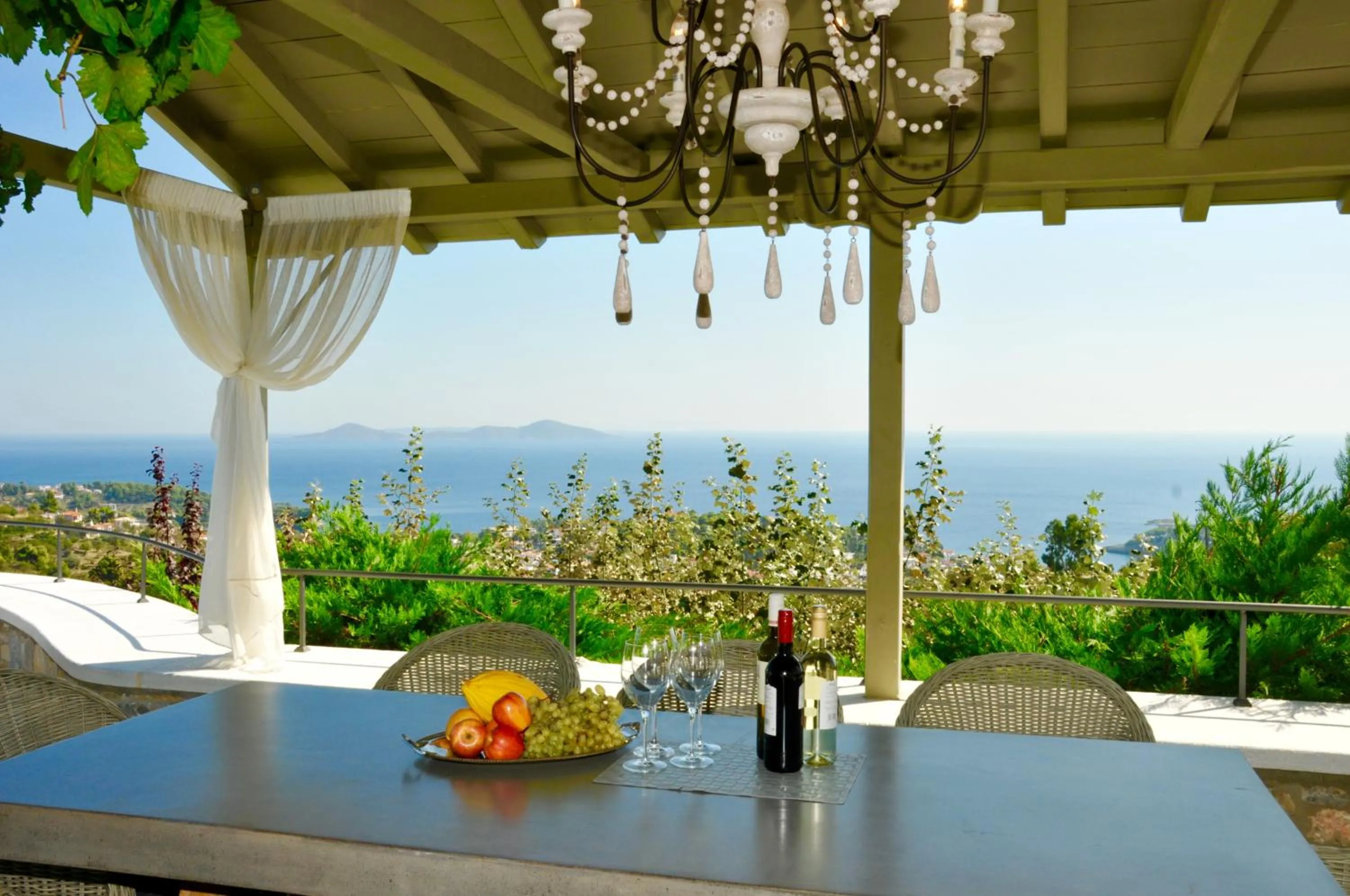 Patio in Villa Paparouna