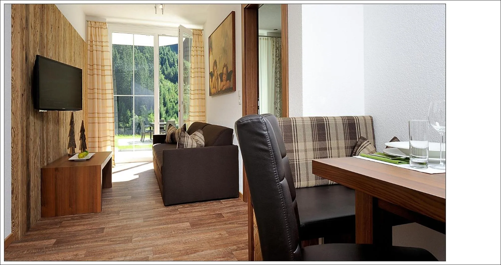 Seating area in Alpenstern - Sommer Silvretta Card Premium inklusive!