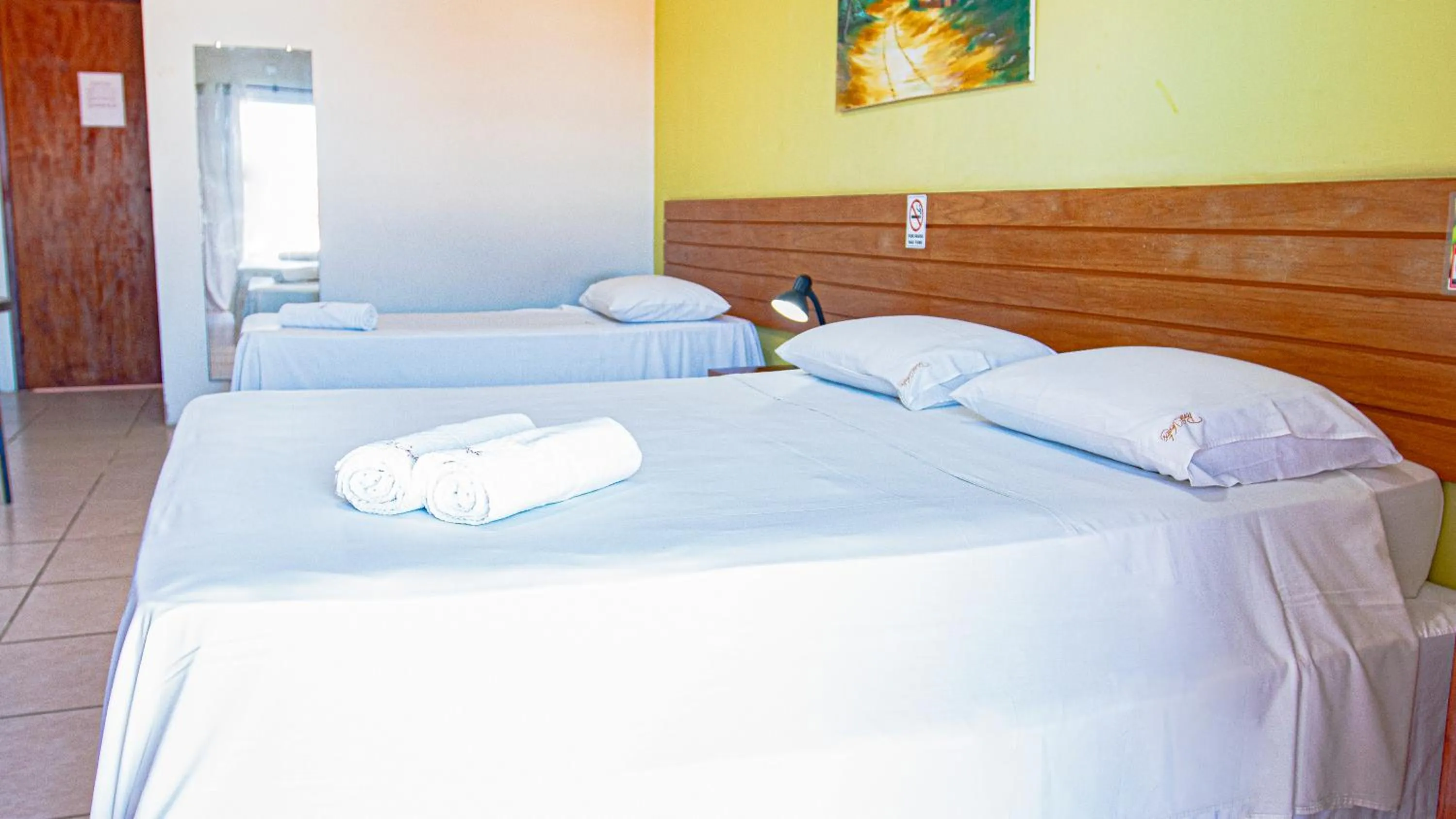 Bed in Hotel Portal dos Ventos