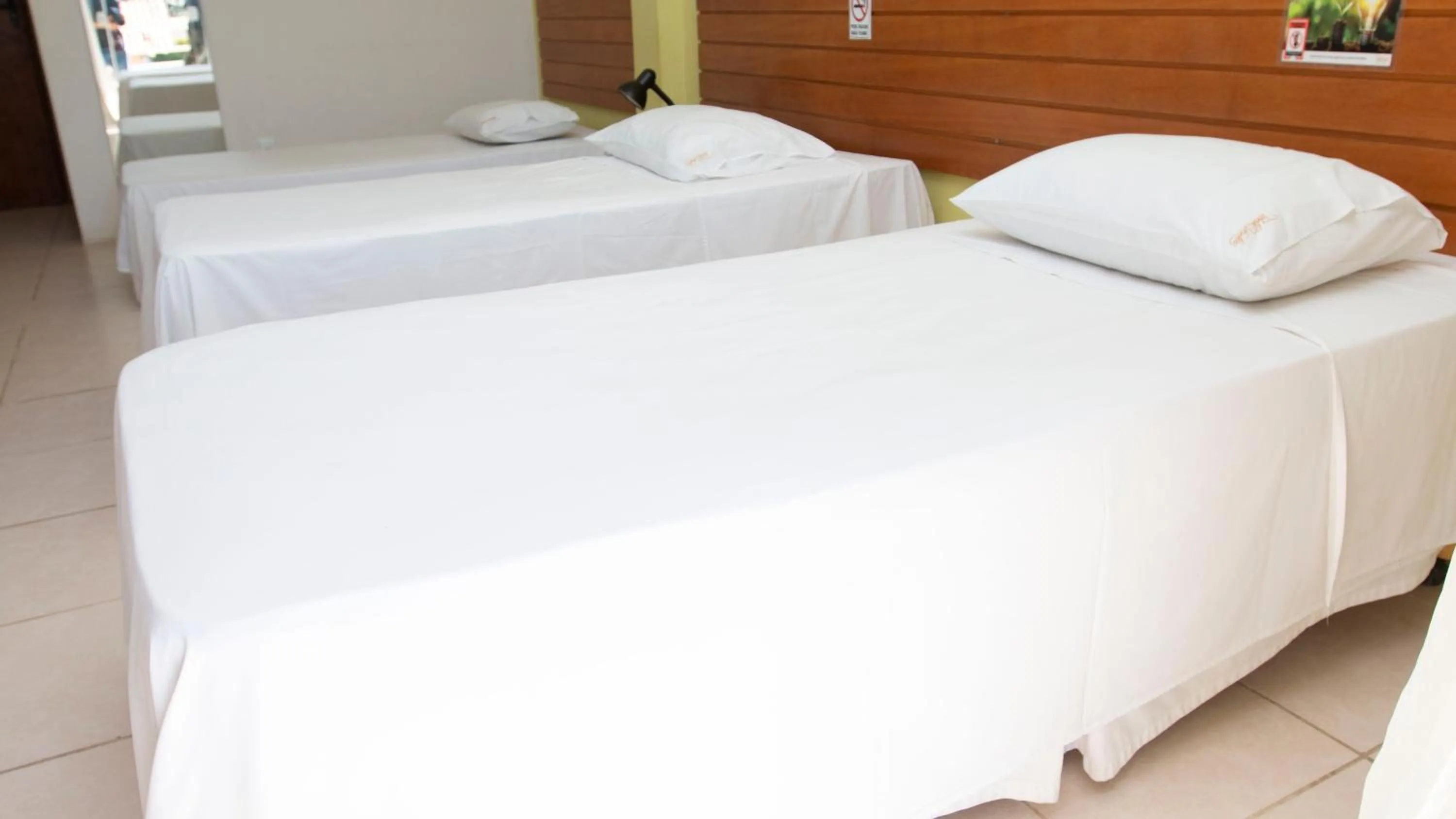 Bed in Hotel Portal dos Ventos