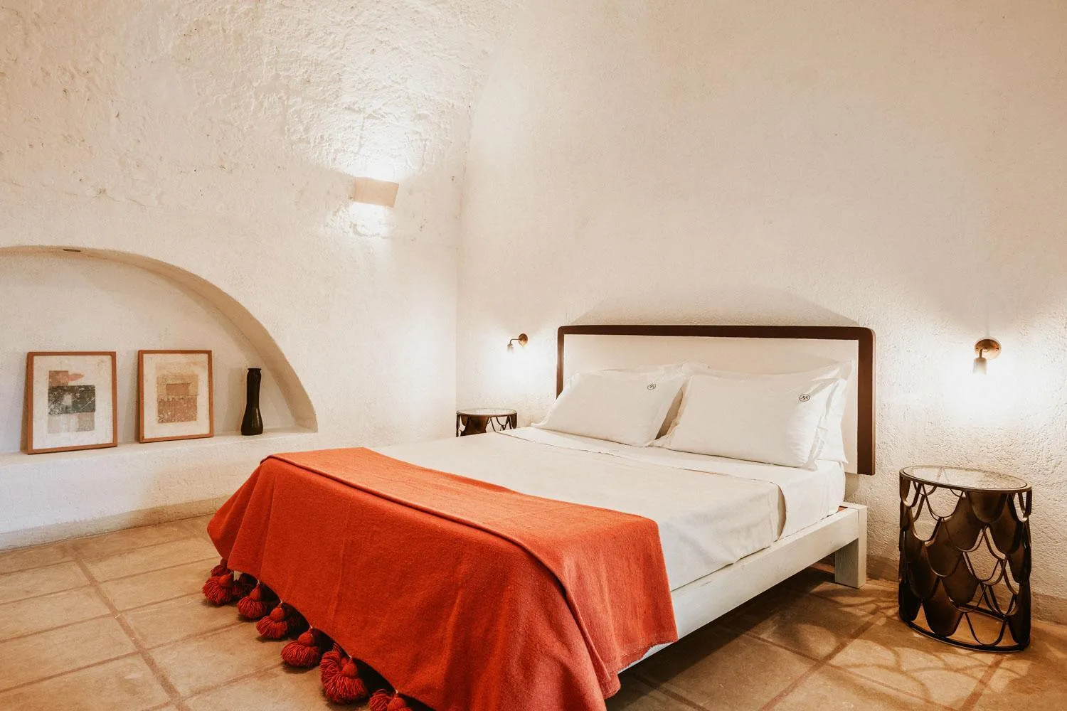 Bedroom, Bed in Masseria Li Foggi
