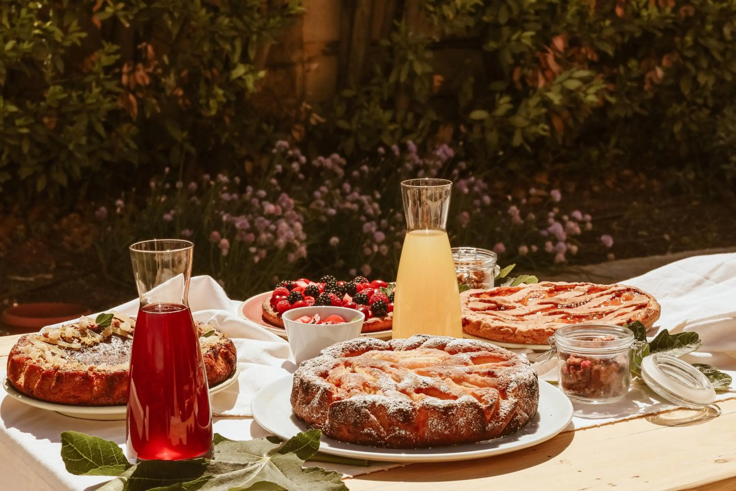 Continental breakfast in Masseria Li Foggi